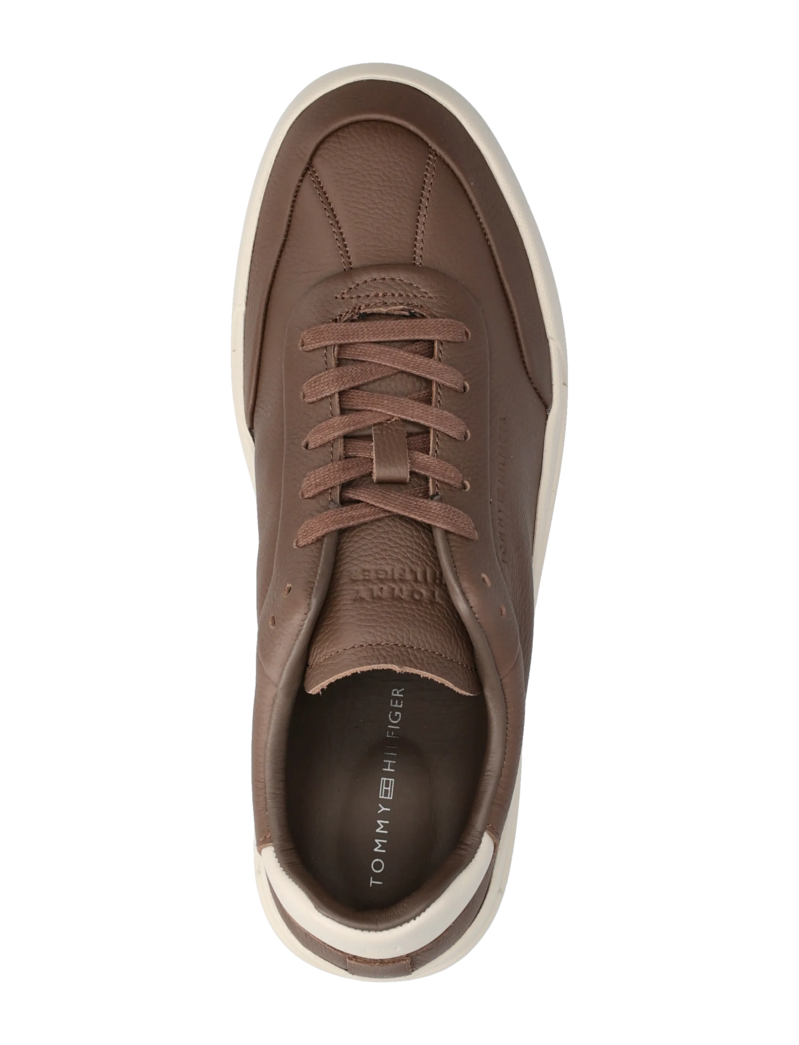 Tommy Hilfiger - TH COURT BEST LUX - lave sneakers - legacy brown - 3