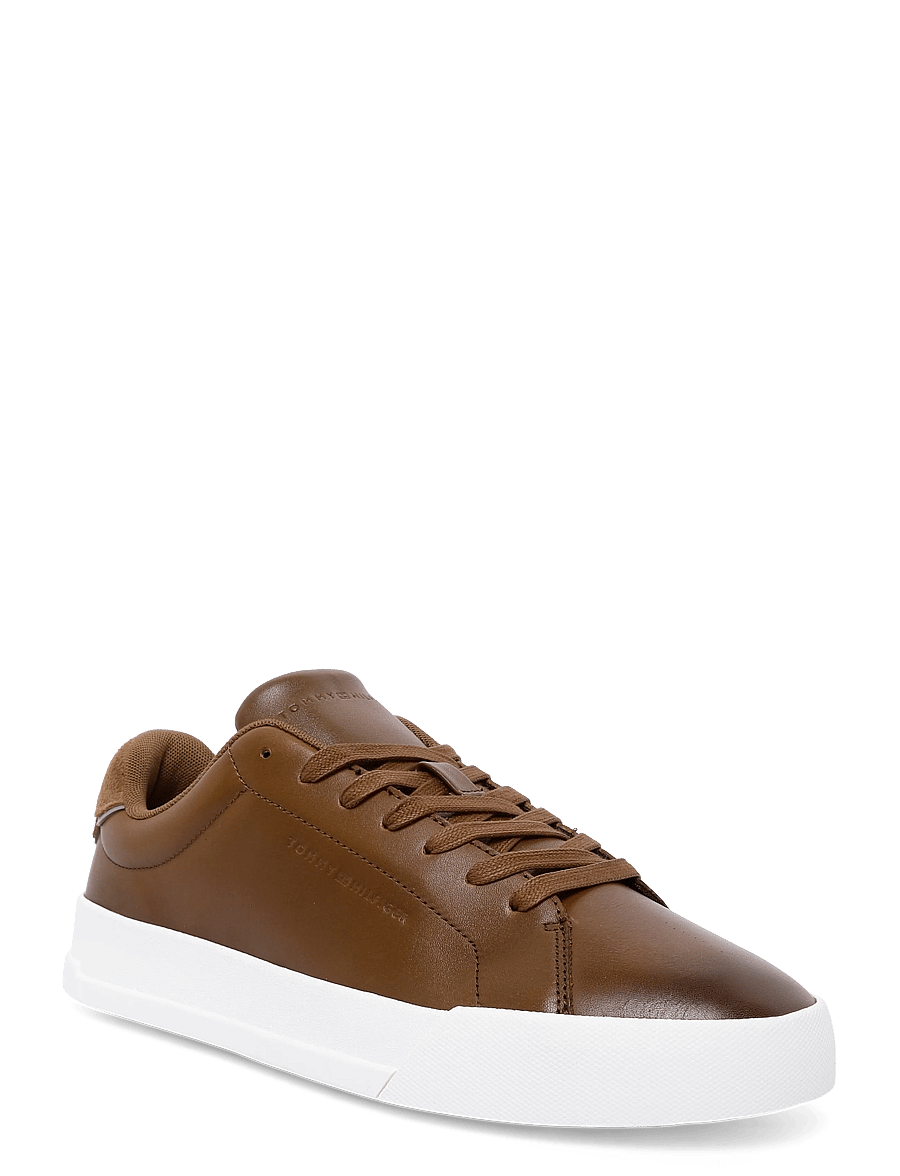 Tommy Hilfiger - TH COURT CORE COGNAC - low tops - winter cognac - 0