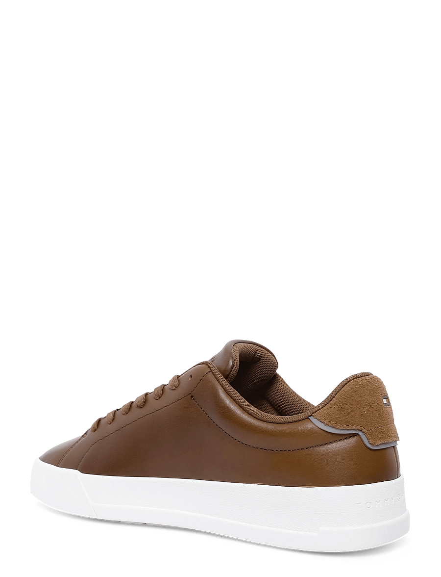 Tommy Hilfiger - TH COURT CORE COGNAC - low tops - winter cognac - 1