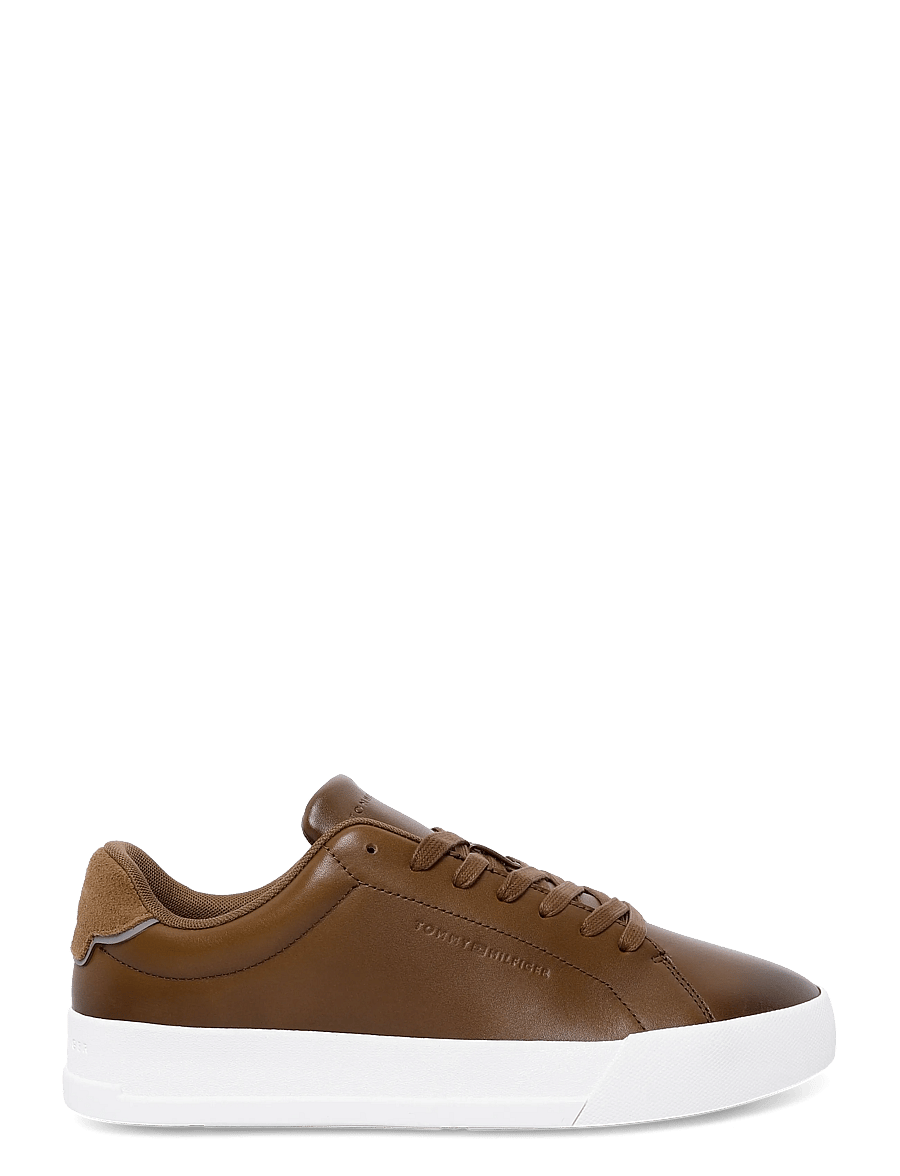 Tommy Hilfiger - TH COURT CORE COGNAC - low tops - winter cognac - 2