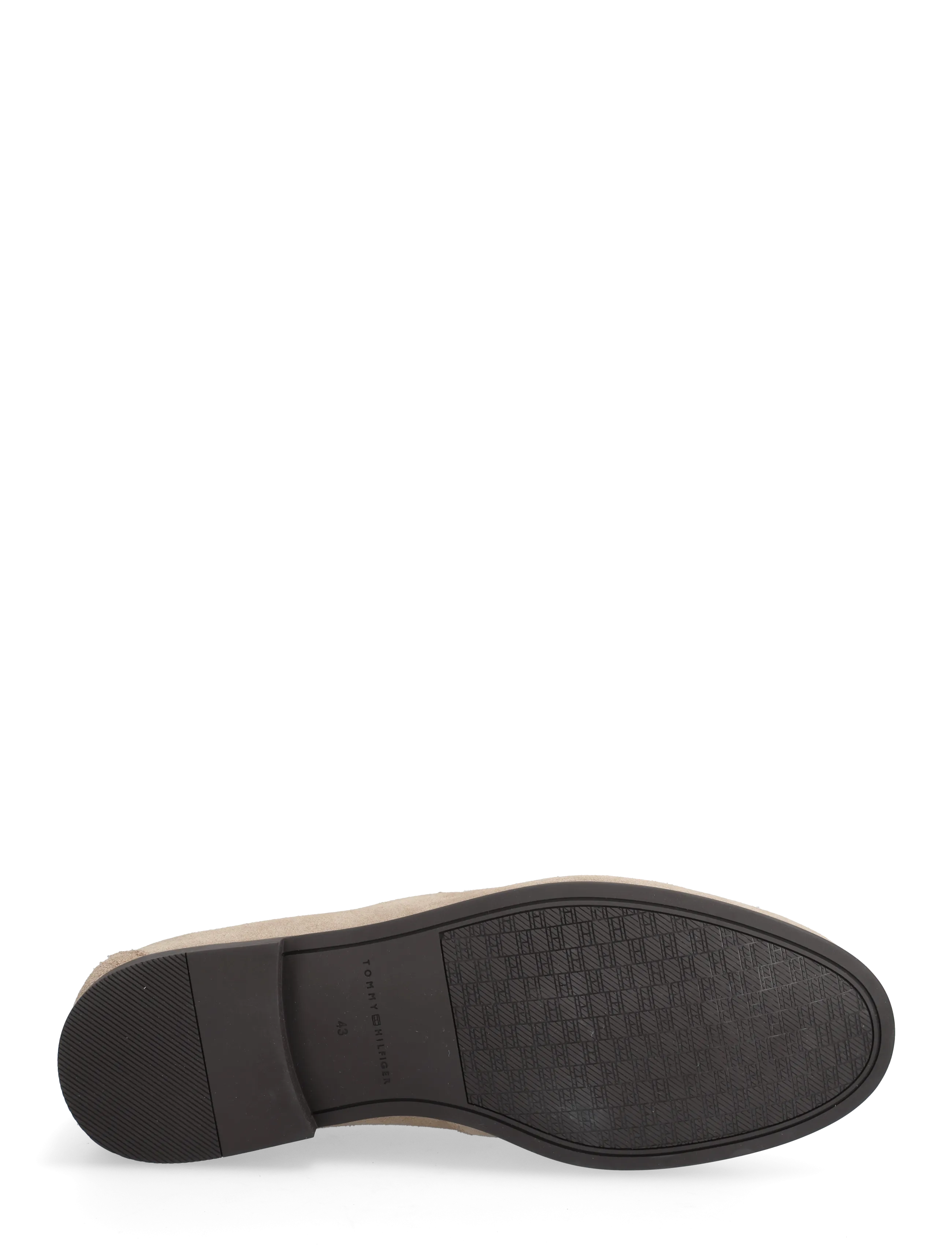 Tommy Hilfiger - FLEXIBLE SLIM SUEDE LOAFER - shoppa efter tillfälle - coastal taupe - 4