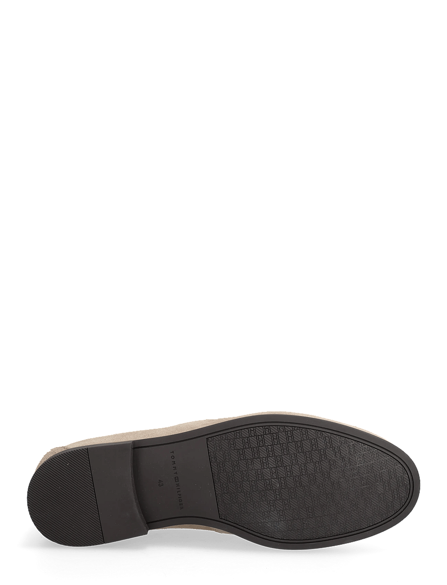 Tommy Hilfiger - FLEXIBLE SLIM SUEDE LOAFER - osta olukorra järgi - coastal taupe - 4