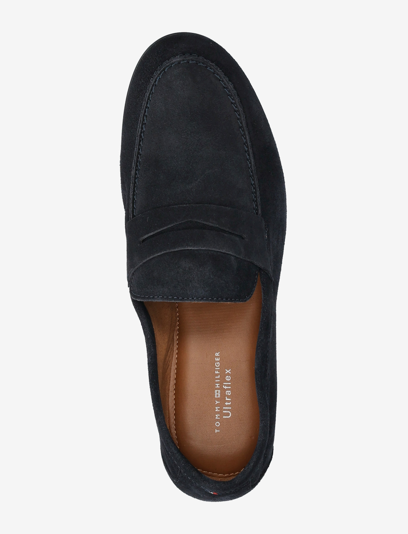 Tommy Hilfiger - FLEXIBLE SLIM SUEDE LOAFER - nach anlass kaufen - desert sky - 3