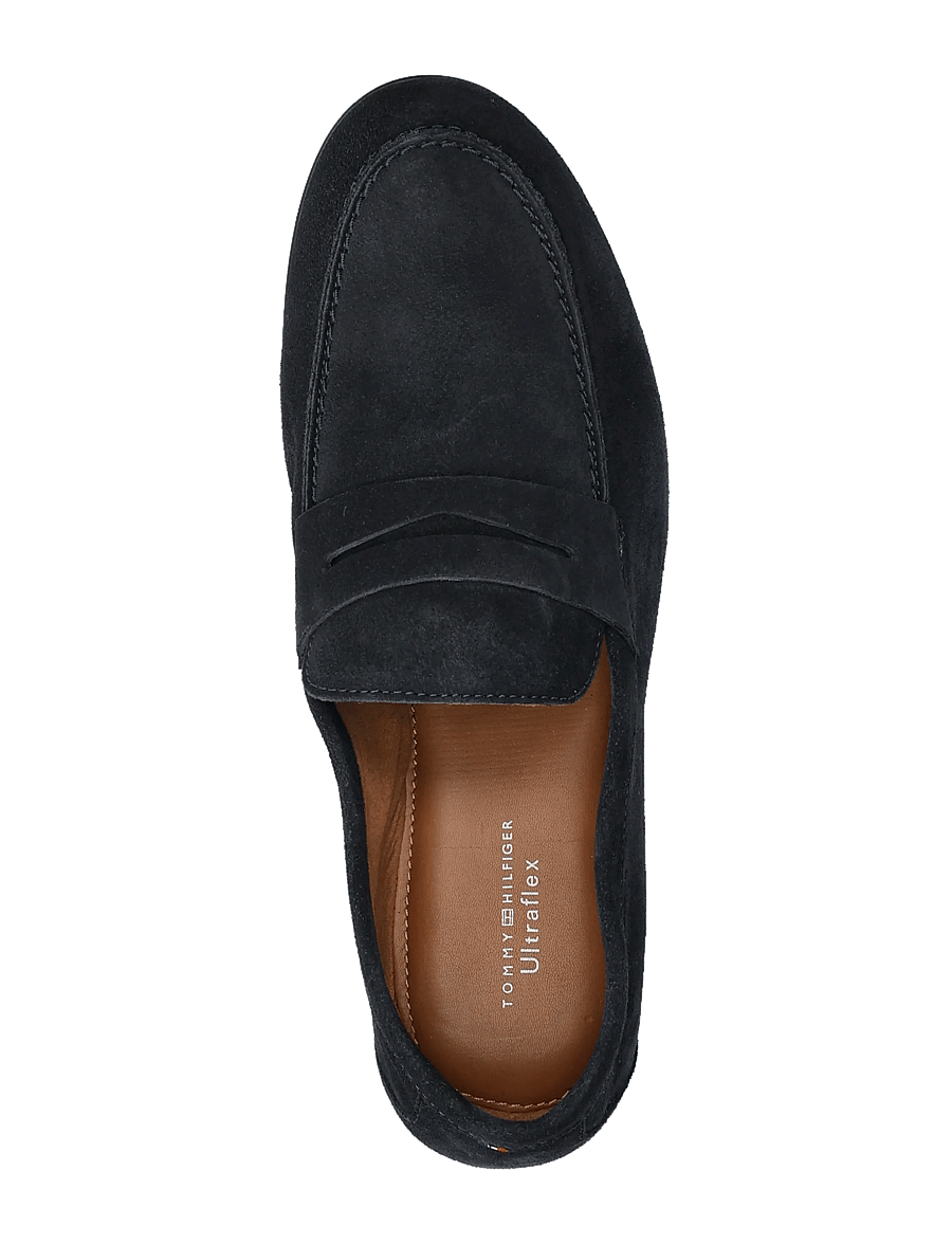 Tommy Hilfiger - FLEXIBLE SLIM SUEDE LOAFER - nach anlass kaufen - desert sky - 3
