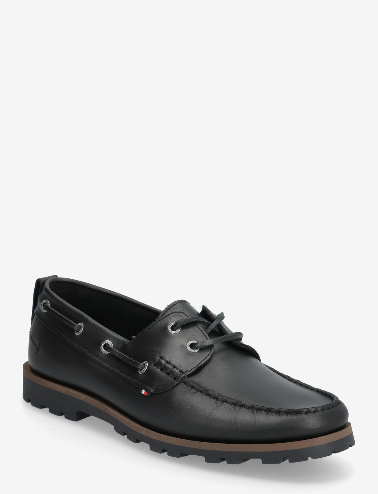 Tommy Hilfiger - HILFIGER LIGHT LTH BOAT SHOE - nach anlass kaufen - black - 0