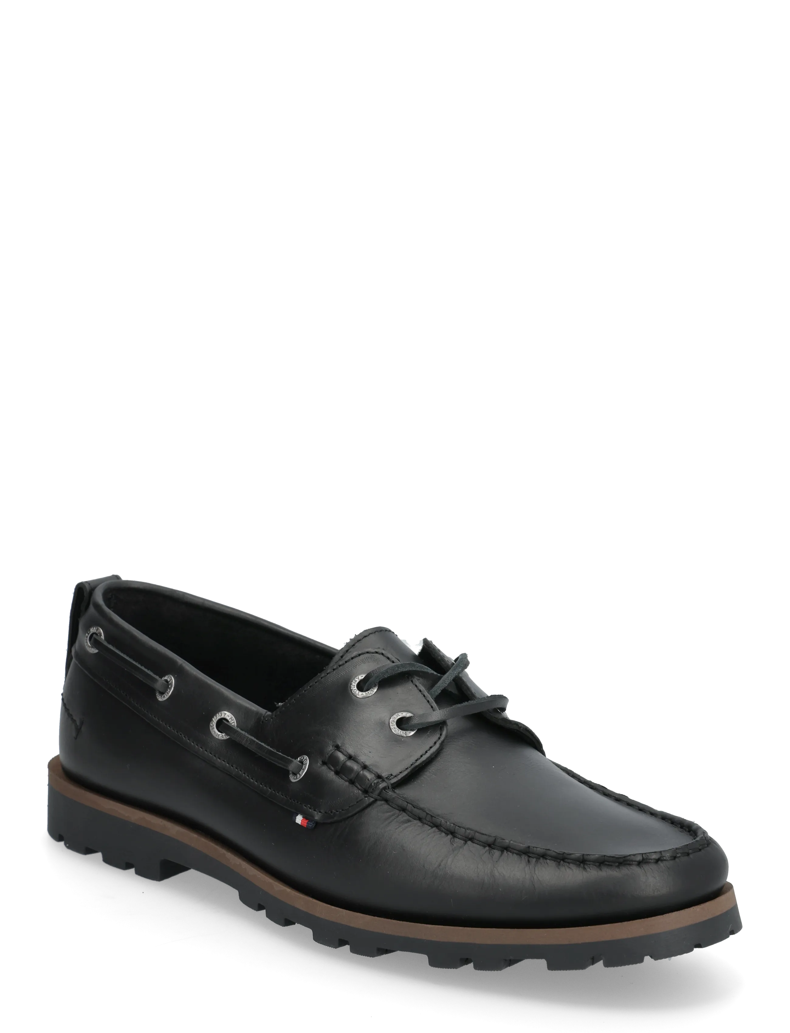 Tommy Hilfiger HILFIGER LIGHT LTH BOAT SHOE - Skór - BLACK / black