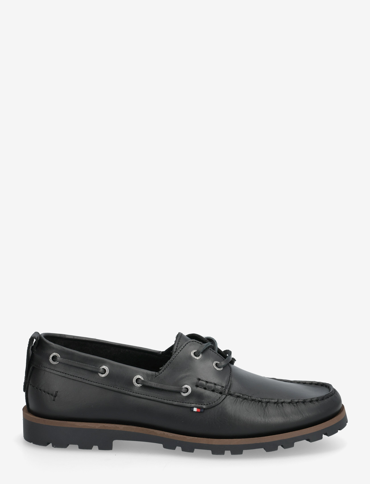 Tommy Hilfiger - HILFIGER LIGHT LTH BOAT SHOE - nach anlass kaufen - black - 1