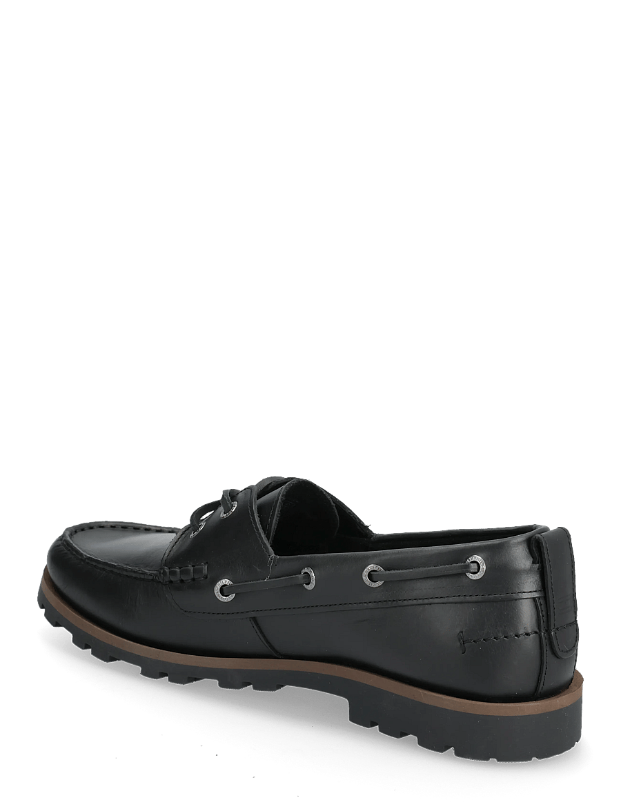 Tommy Hilfiger - HILFIGER LIGHT LTH BOAT SHOE - achetez selon l'occasion - black - 2