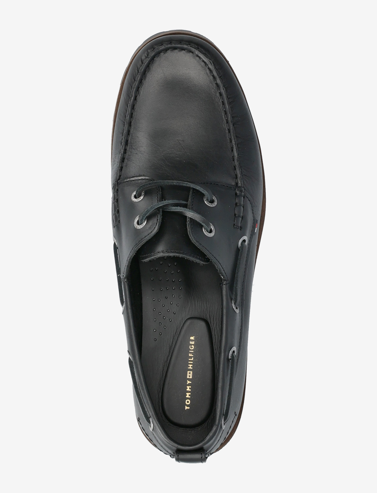 Tommy Hilfiger - HILFIGER LIGHT LTH BOAT SHOE - nach anlass kaufen - black - 3