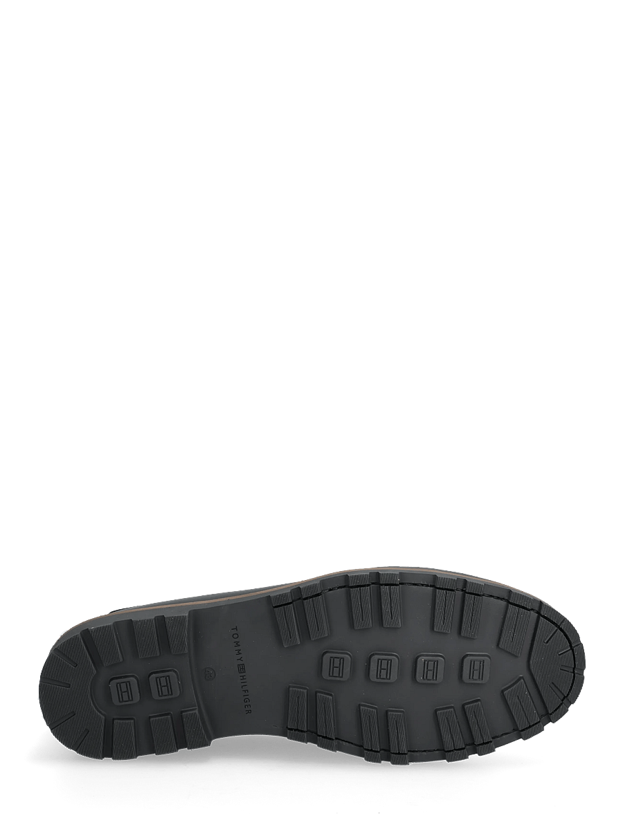 Tommy Hilfiger - HILFIGER LIGHT LTH BOAT SHOE - achetez selon l'occasion - black - 4