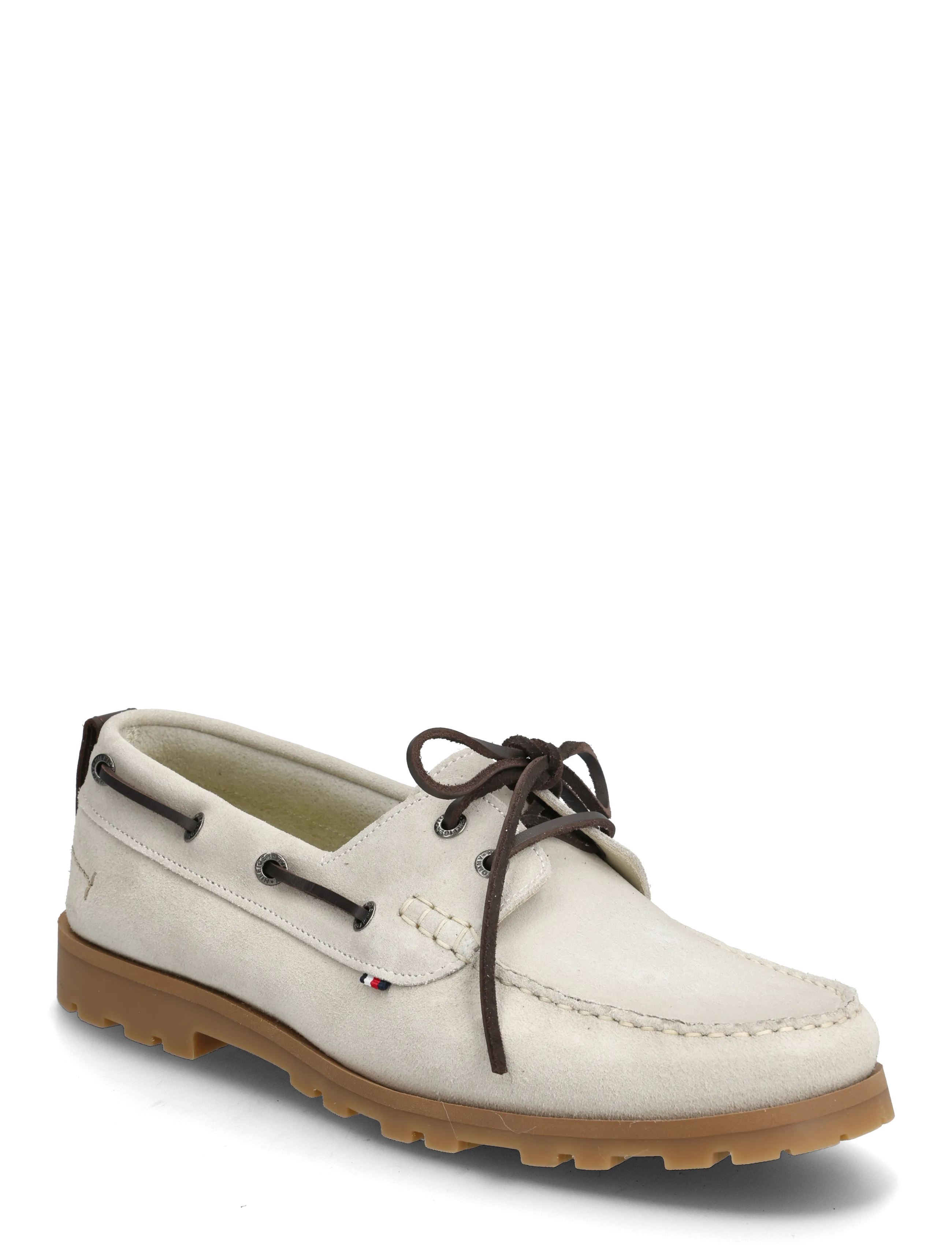Tommy Hilfiger HILIFGER LIGHT SDE BOAT SHOE - Skór - CLASSIC BEIGE / cream