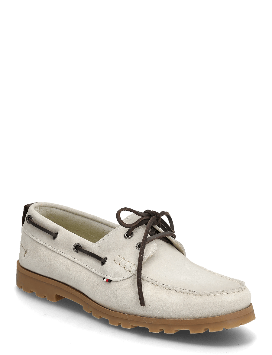 Tommy Hilfiger - HILIFGER LIGHT SDE BOAT SHOE - achetez selon l'occasion - classic beige - 0