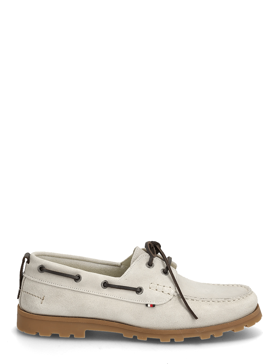 Tommy Hilfiger - HILIFGER LIGHT SDE BOAT SHOE - achetez selon l'occasion - classic beige - 1