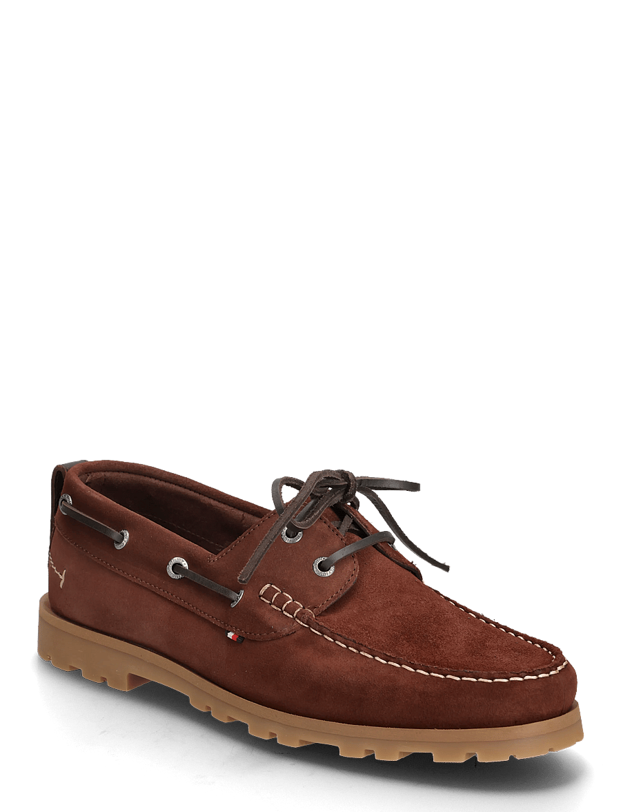 Tommy Hilfiger - HILIFGER LIGHT SDE BOAT SHOE - osta olukorra järgi - sedona rust - 0