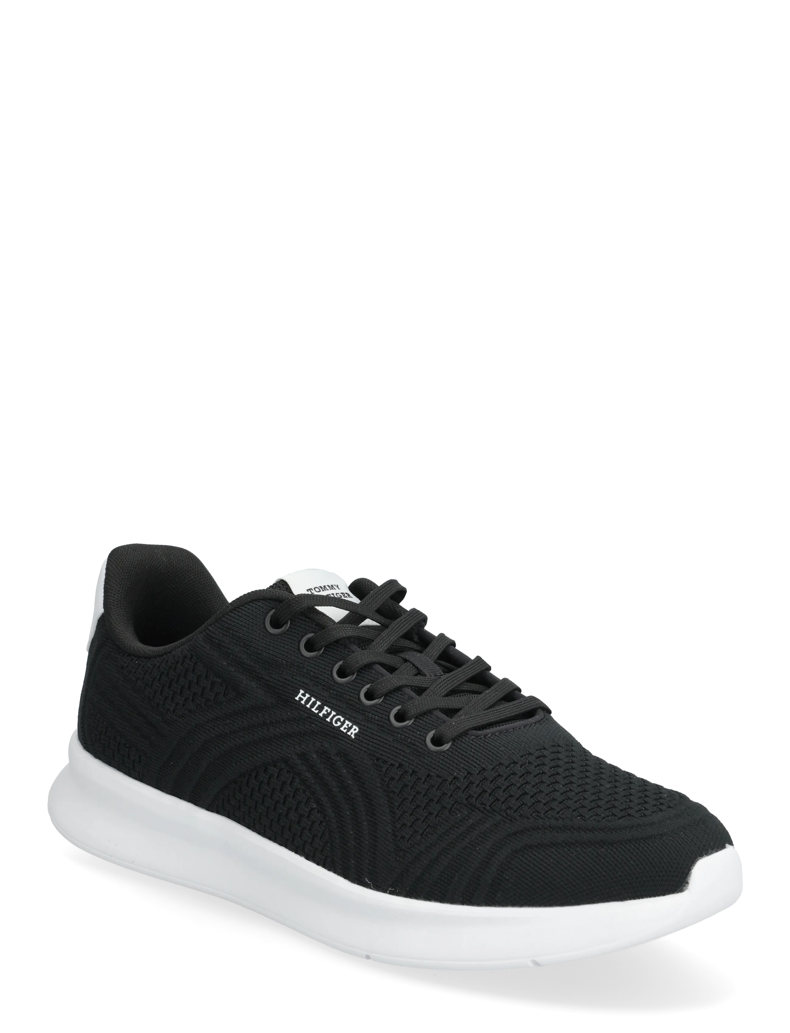 Tommy Hilfiger Lightweight Runner Mix, Mænd, Løbesko, Sort, Str: 41