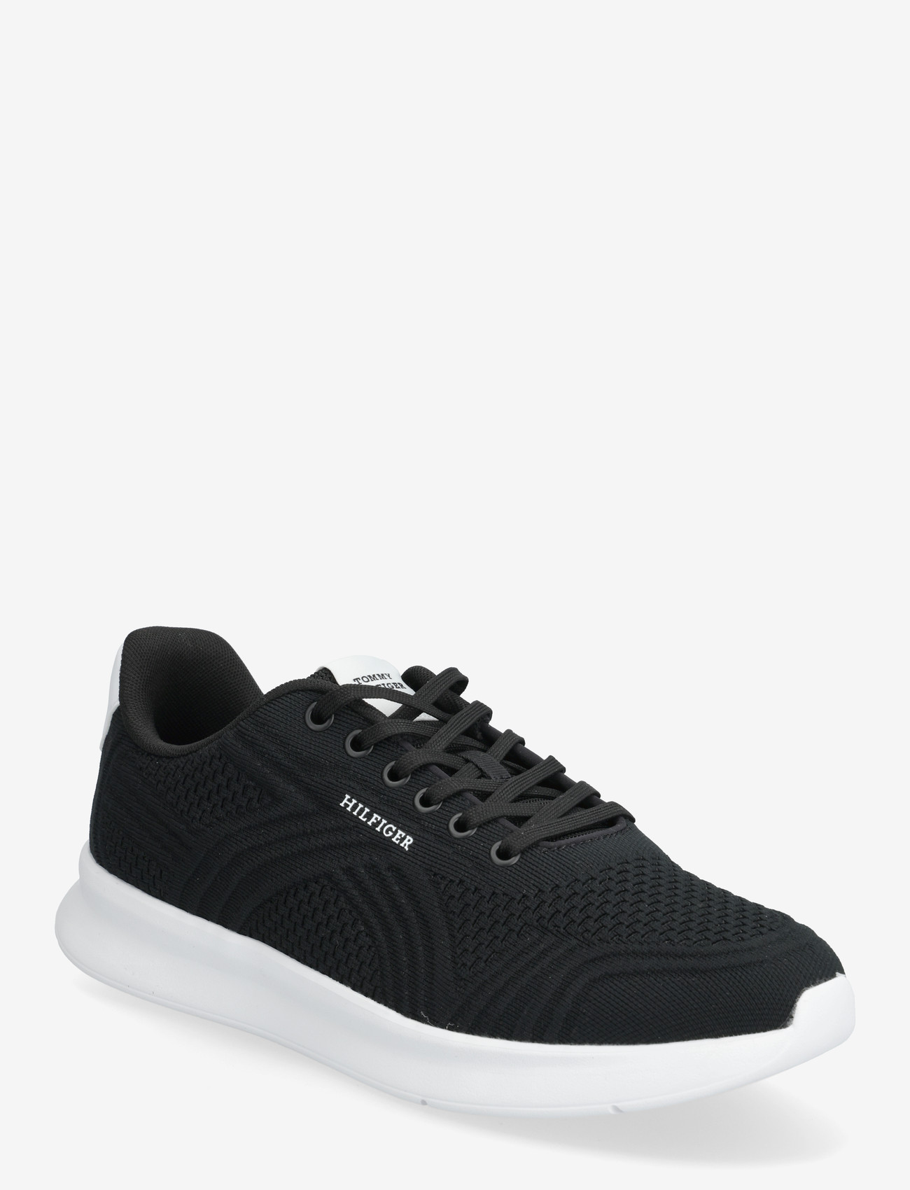 Tommy Hilfiger - LIGHTWEIGHT RUNNER MIX - kõrge säärega tossud - black - 0