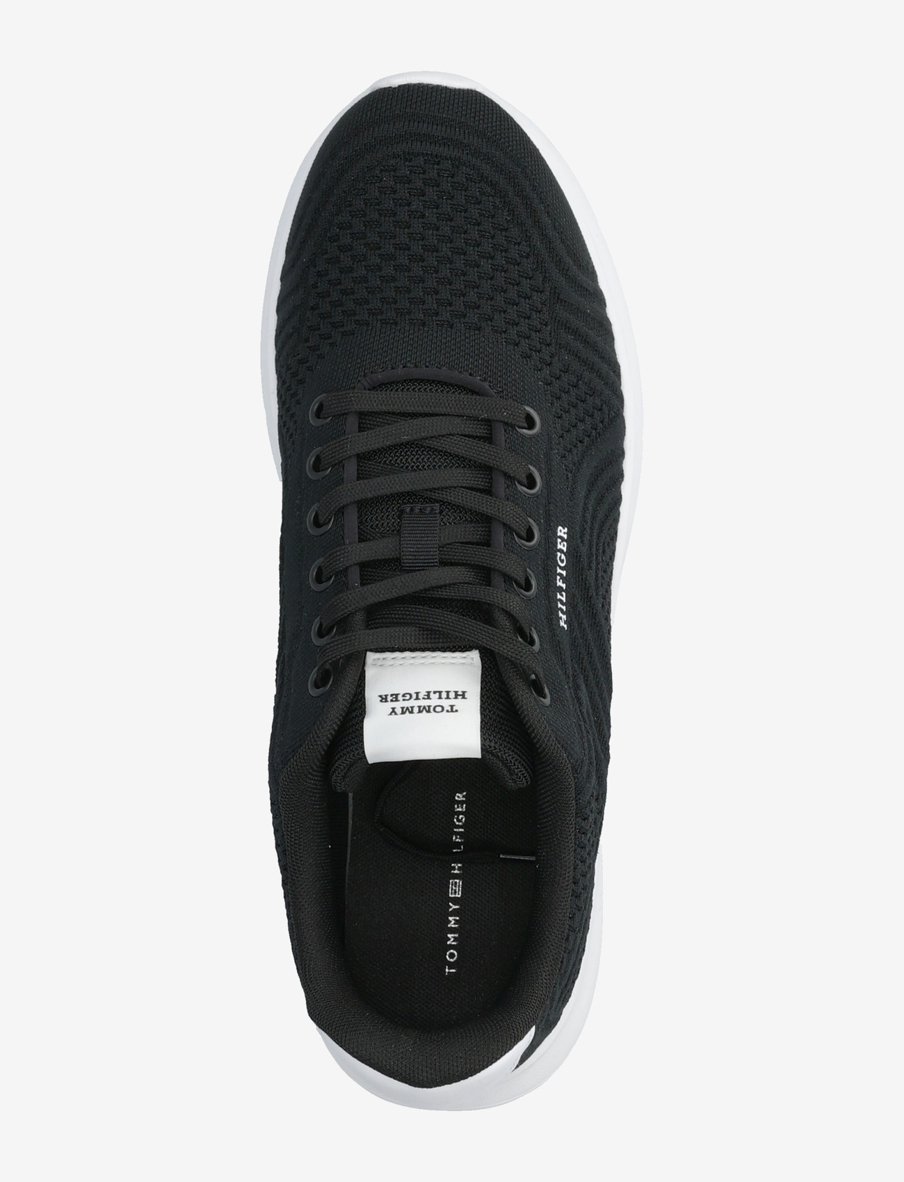 Tommy Hilfiger - LIGHTWEIGHT RUNNER MIX - kõrge säärega tossud - black - 3
