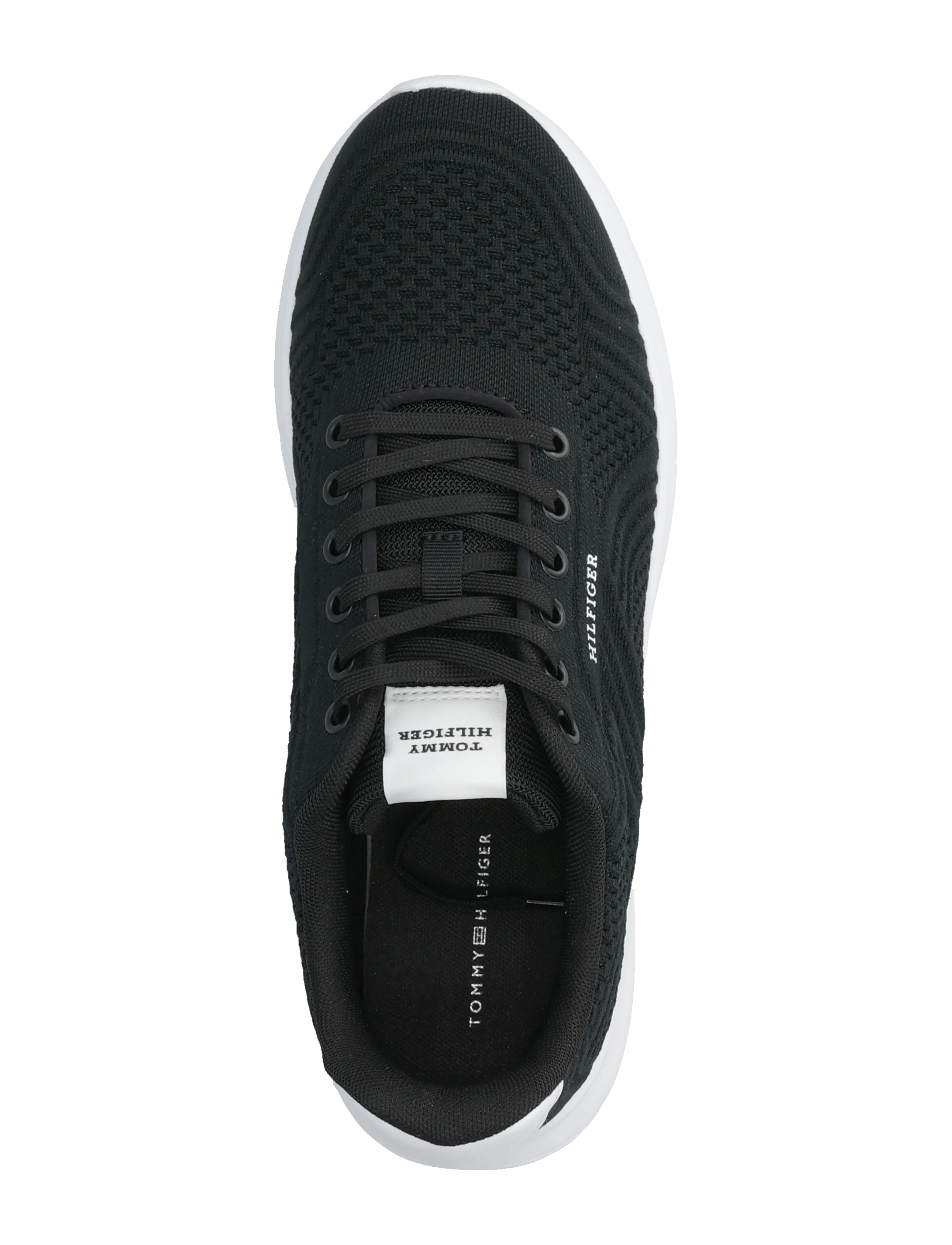 Tommy Hilfiger - LIGHTWEIGHT RUNNER MIX - low tops - black - 3