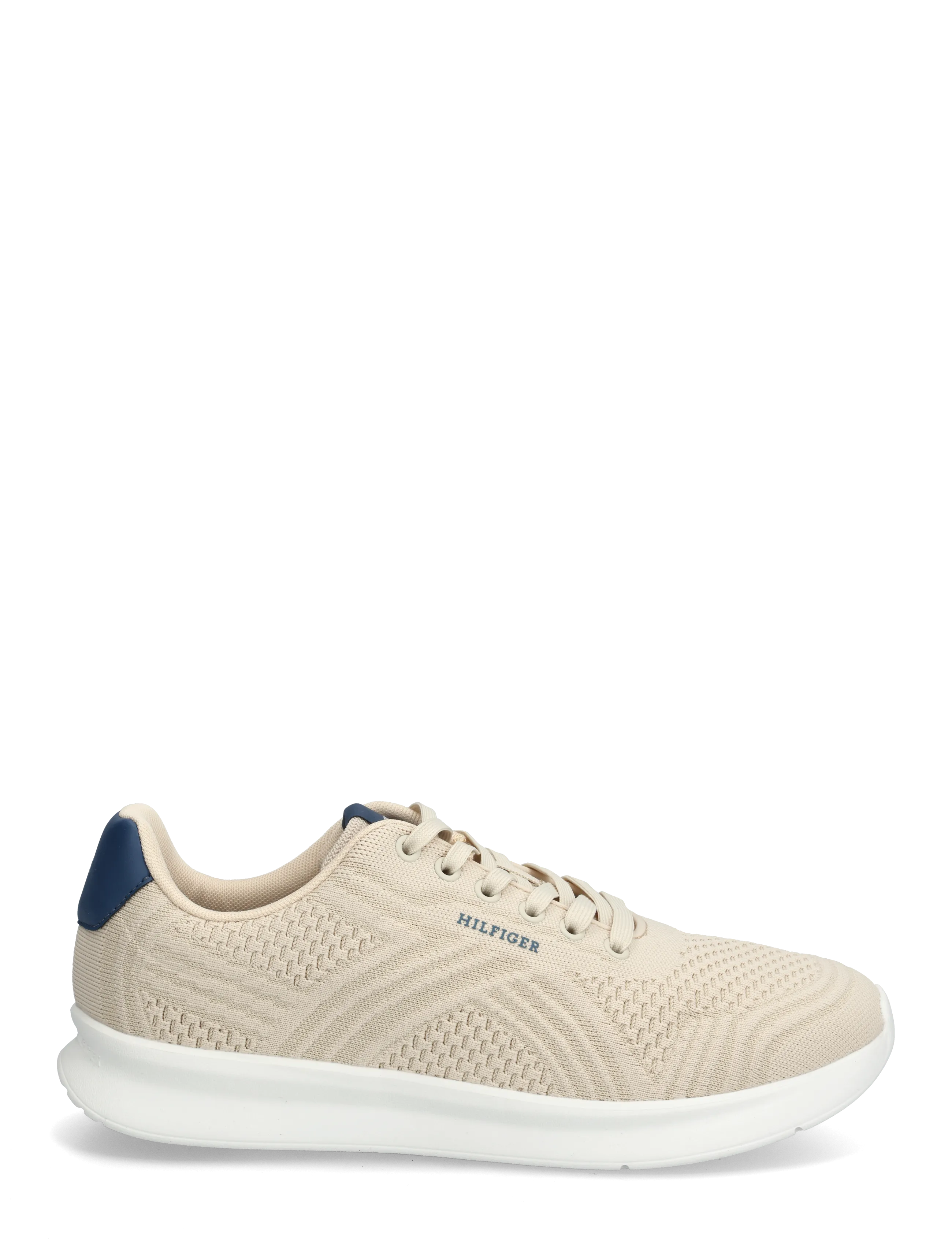 Tommy Hilfiger - LIGHTWEIGHT RUNNER MIX - lágir strigaskór - classic beige - 1
