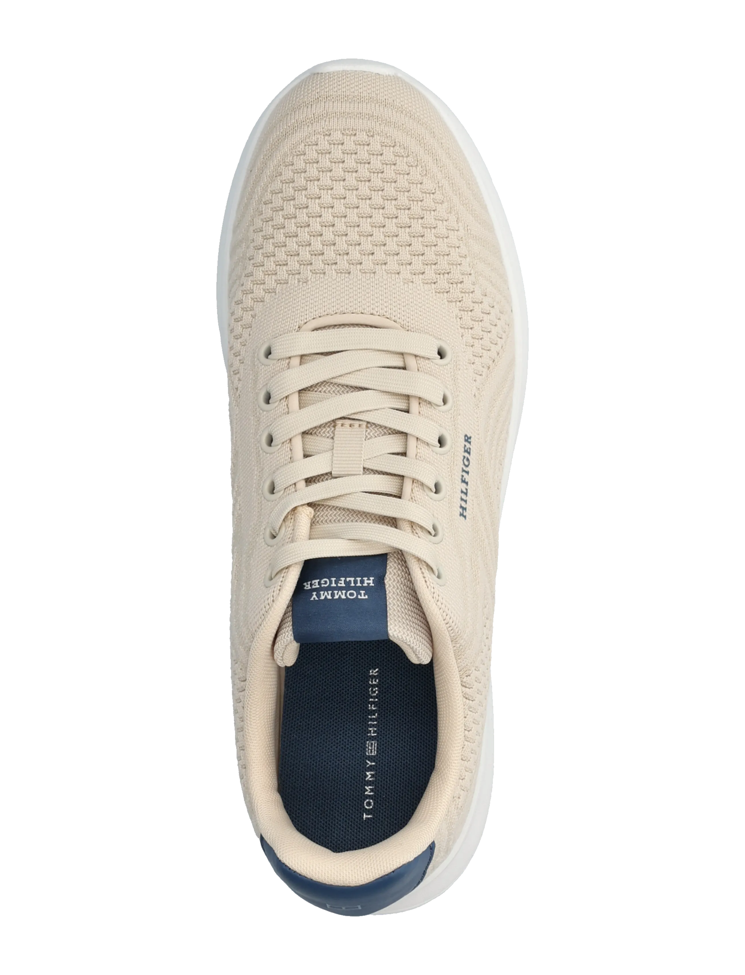 Tommy Hilfiger - LIGHTWEIGHT RUNNER MIX - lágir strigaskór - classic beige - 3