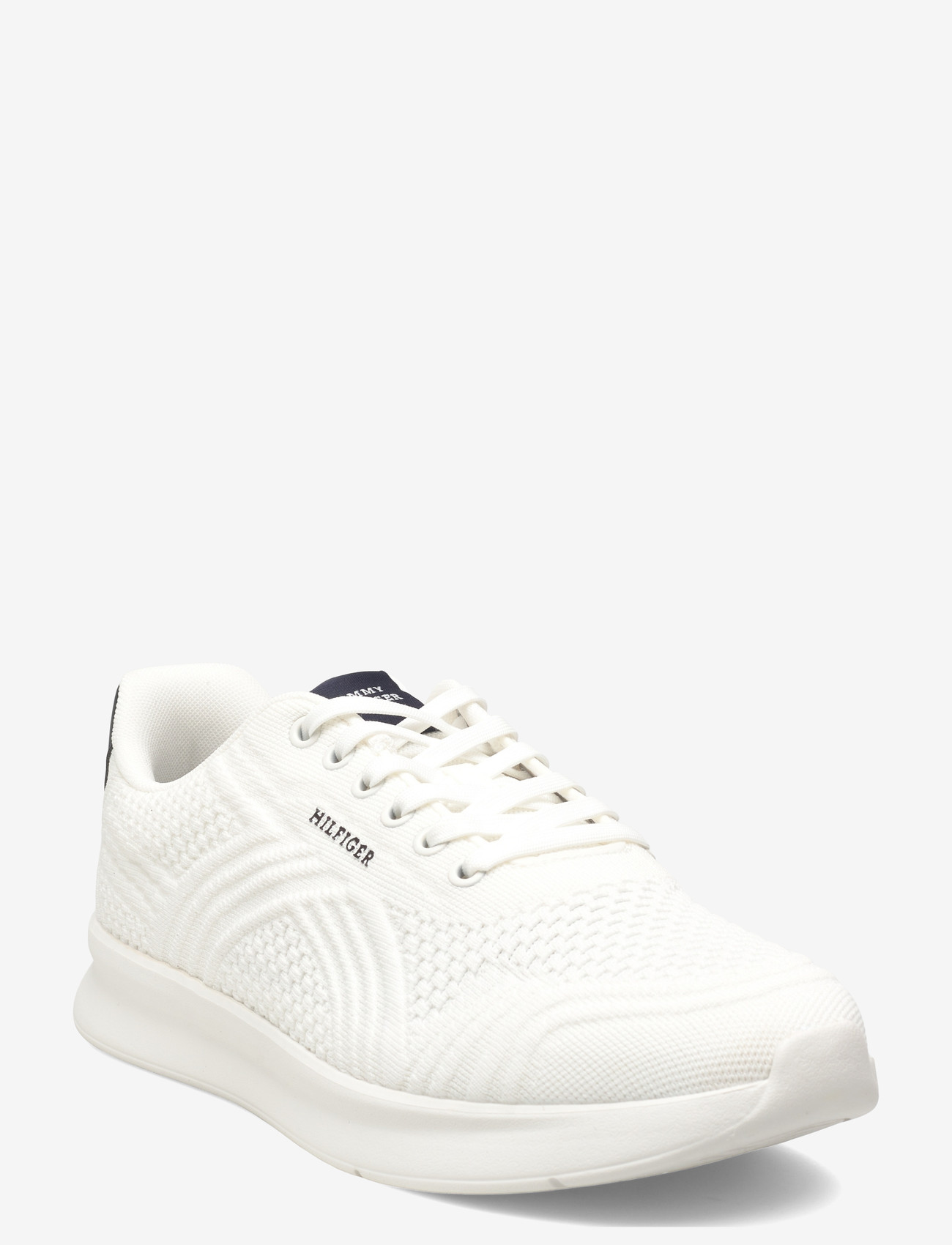 Tommy Hilfiger LIGHTWEIGHT RUNNER MIX - Buty - ECRU / white