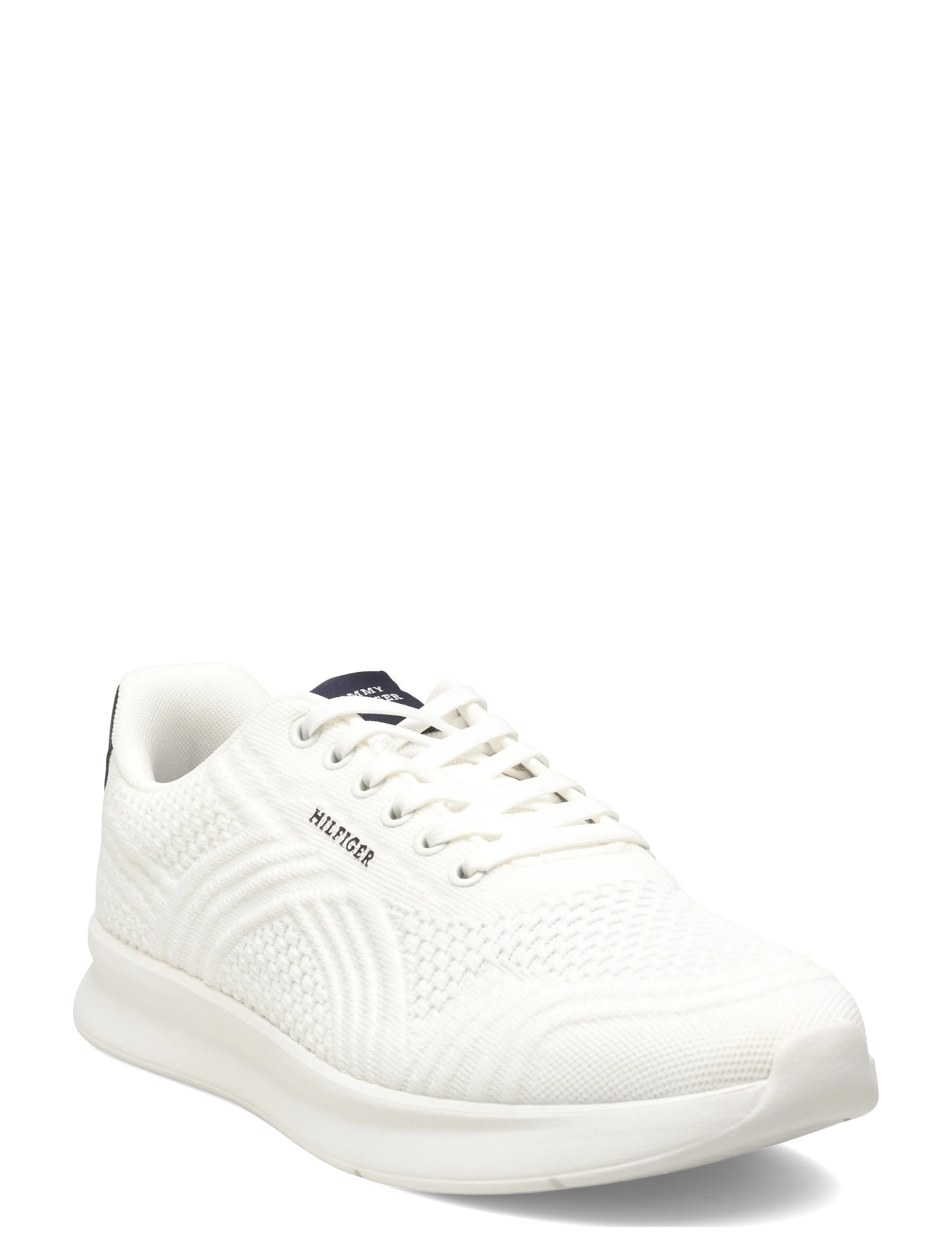 Tommy Hilfiger LIGHTWEIGHT RUNNER MIX - Schuhe - ECRU / white