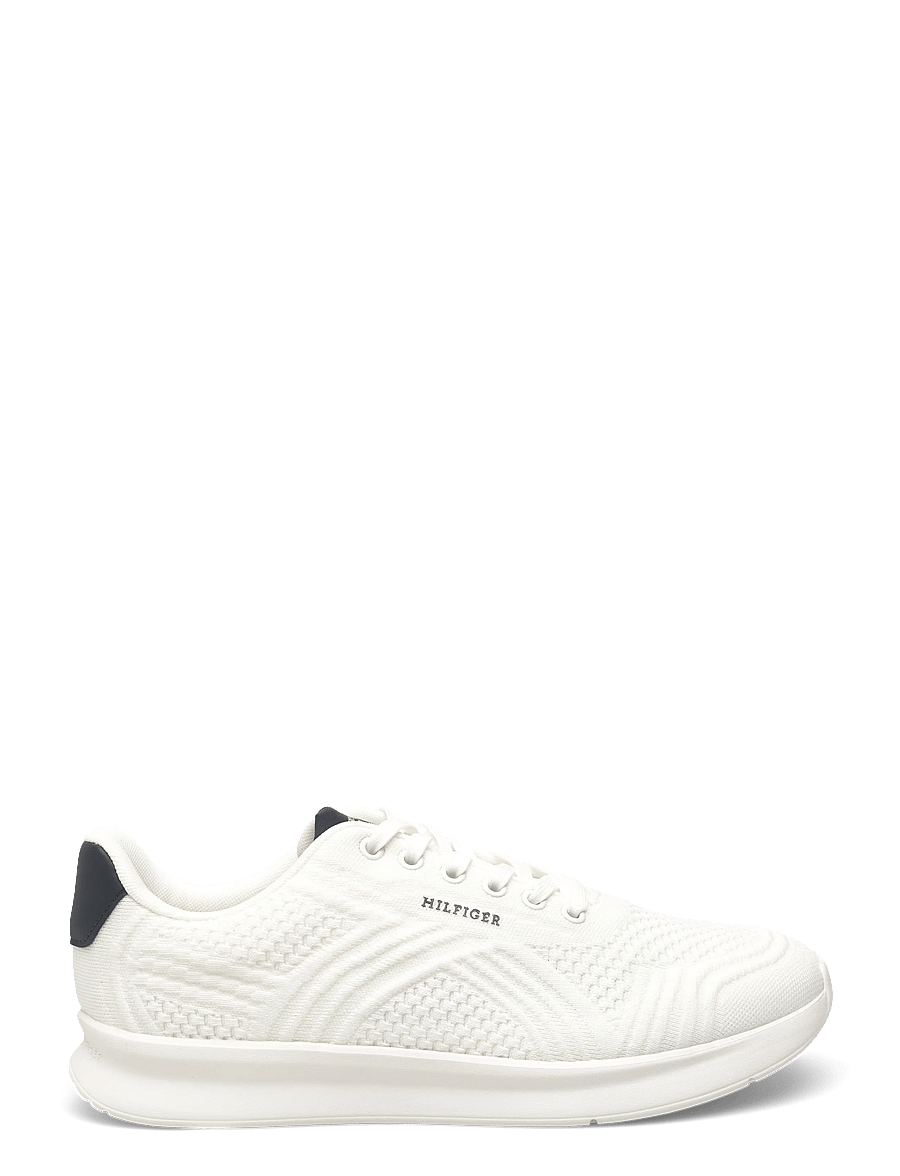 Tommy Hilfiger - LIGHTWEIGHT RUNNER MIX - baskets basses - ecru - 1