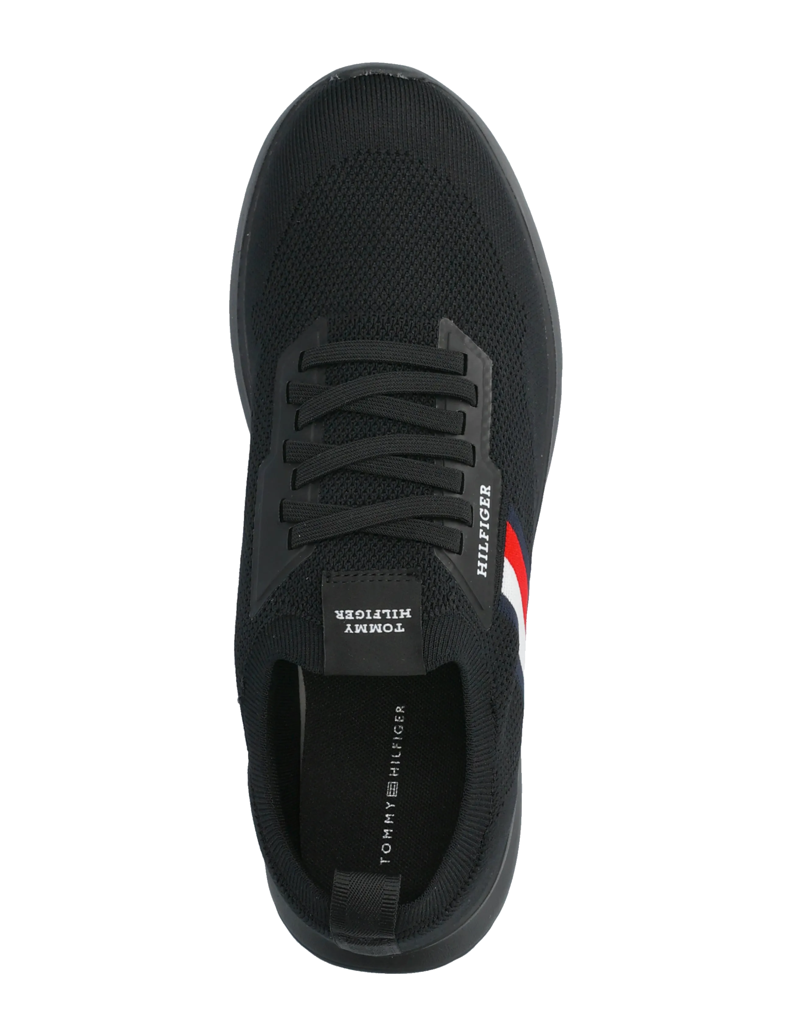 Tommy Hilfiger - LIGHTWEIGHT KNITTED RUNNER - low tops - black - 3