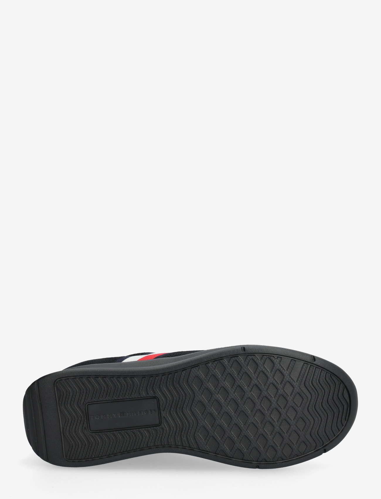 Tommy Hilfiger - LIGHTWEIGHT KNITTED RUNNER - kõrge säärega tossud - black - 4