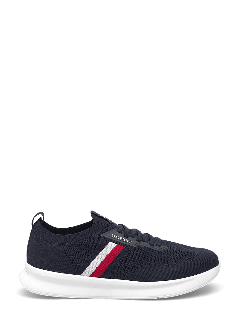 Tommy Hilfiger - LIGHTWEIGHT KNITTED RUNNER - kõrge säärega tossud - desert sky - 1