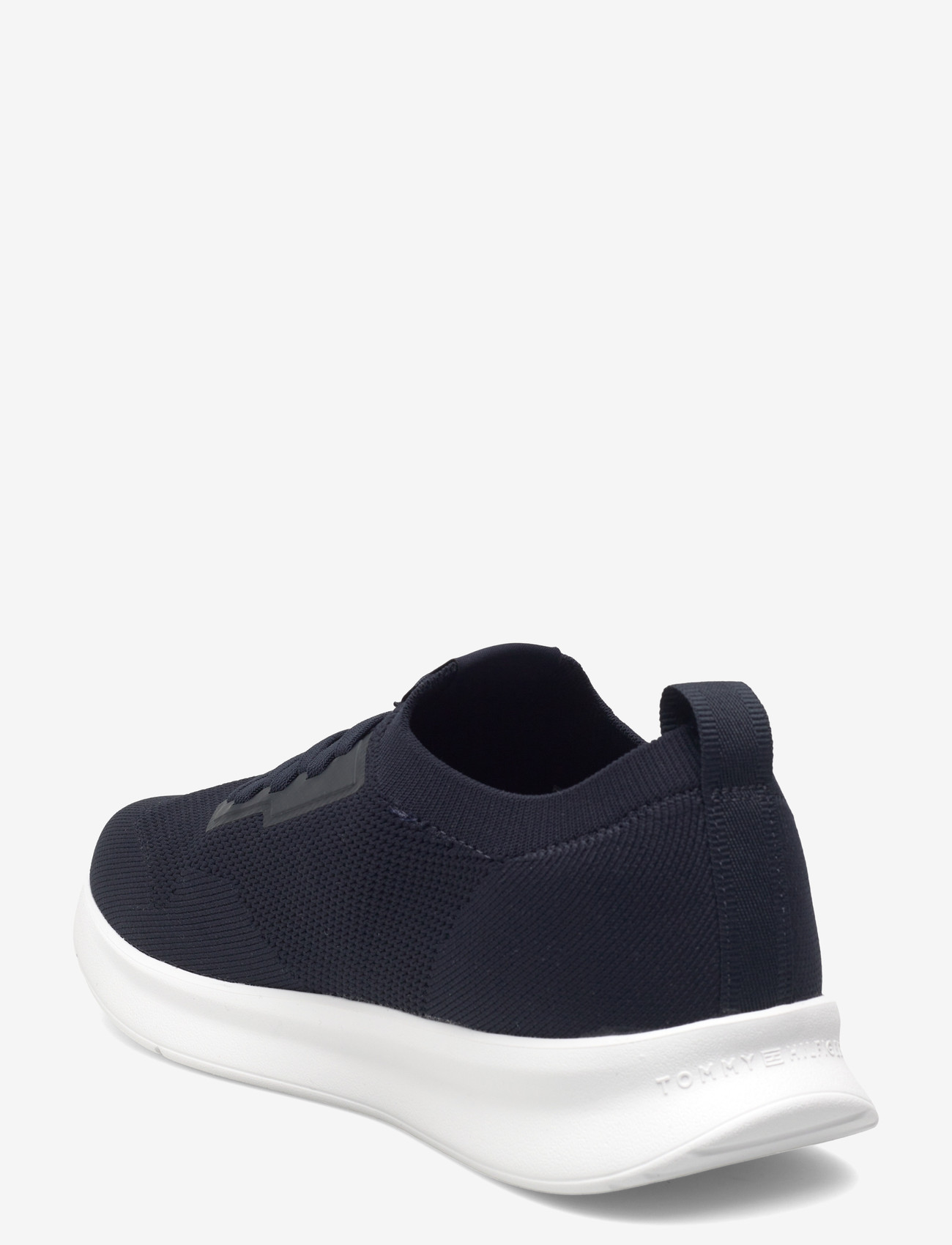 Tommy Hilfiger - LIGHTWEIGHT KNITTED RUNNER - kõrge säärega tossud - desert sky - 2