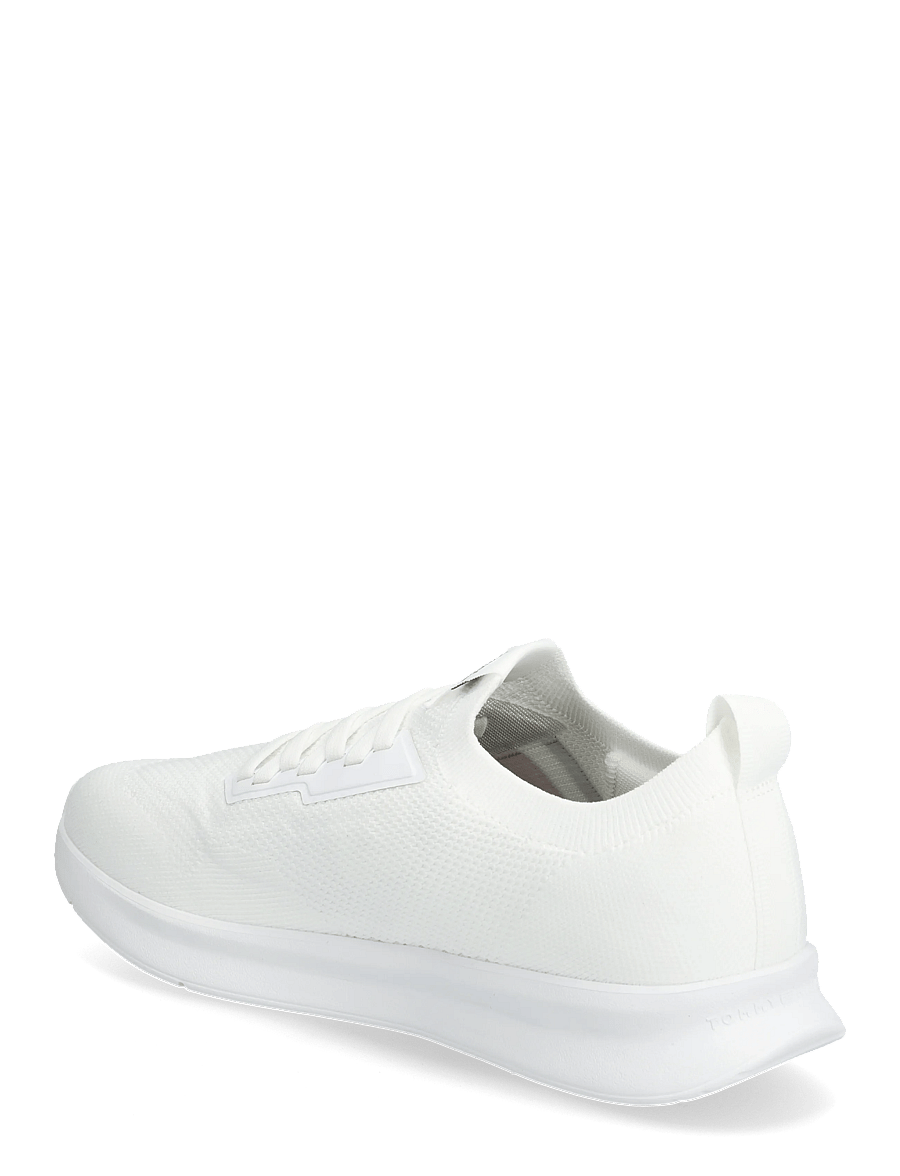 Tommy Hilfiger - LIGHTWEIGHT KNITTED RUNNER - lave sneakers - white - 2