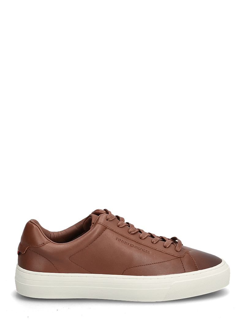 Tommy Hilfiger - PREMIUM DRESS CUPSOLE COGNAC - lave sneakers - winter cognac - 1