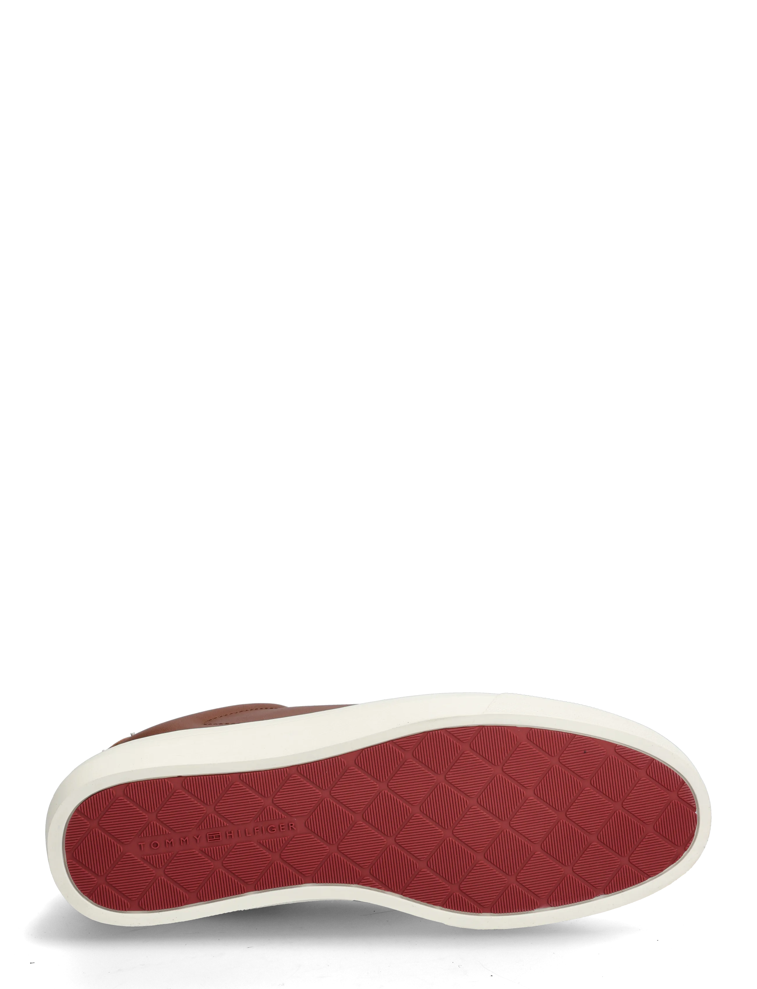 Tommy Hilfiger - PREMIUM DRESS CUPSOLE COGNAC - laisvalaikio batai žemu aulu - winter cognac - 4