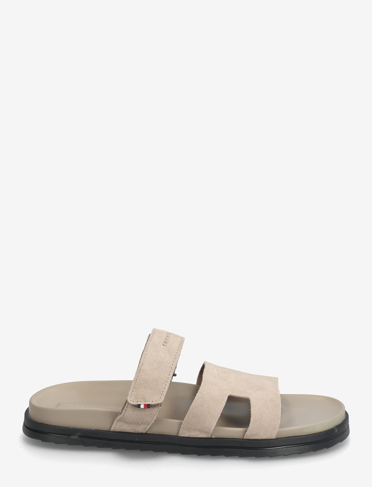 Tommy Hilfiger - ADJUSTABLE PREMIUM SUEDE SANDAL - nach anlass kaufen - coastal taupe - 1