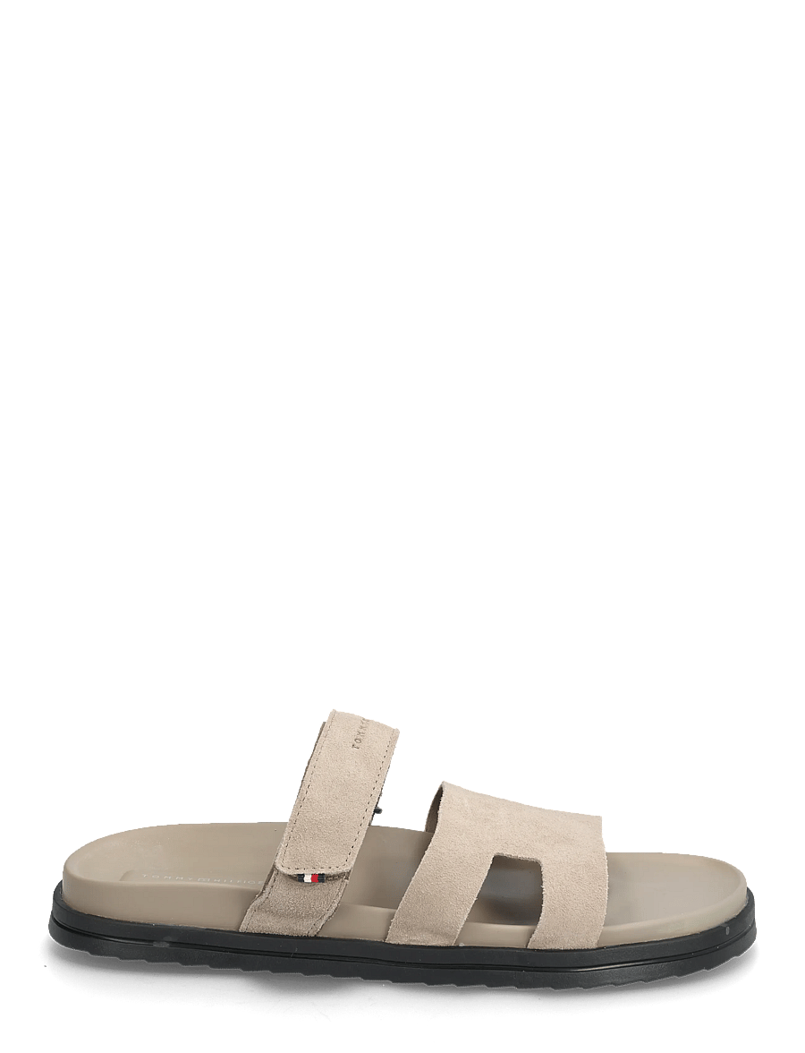 Tommy Hilfiger - ADJUSTABLE PREMIUM SUEDE SANDAL - shop efter anledning - coastal taupe - 1