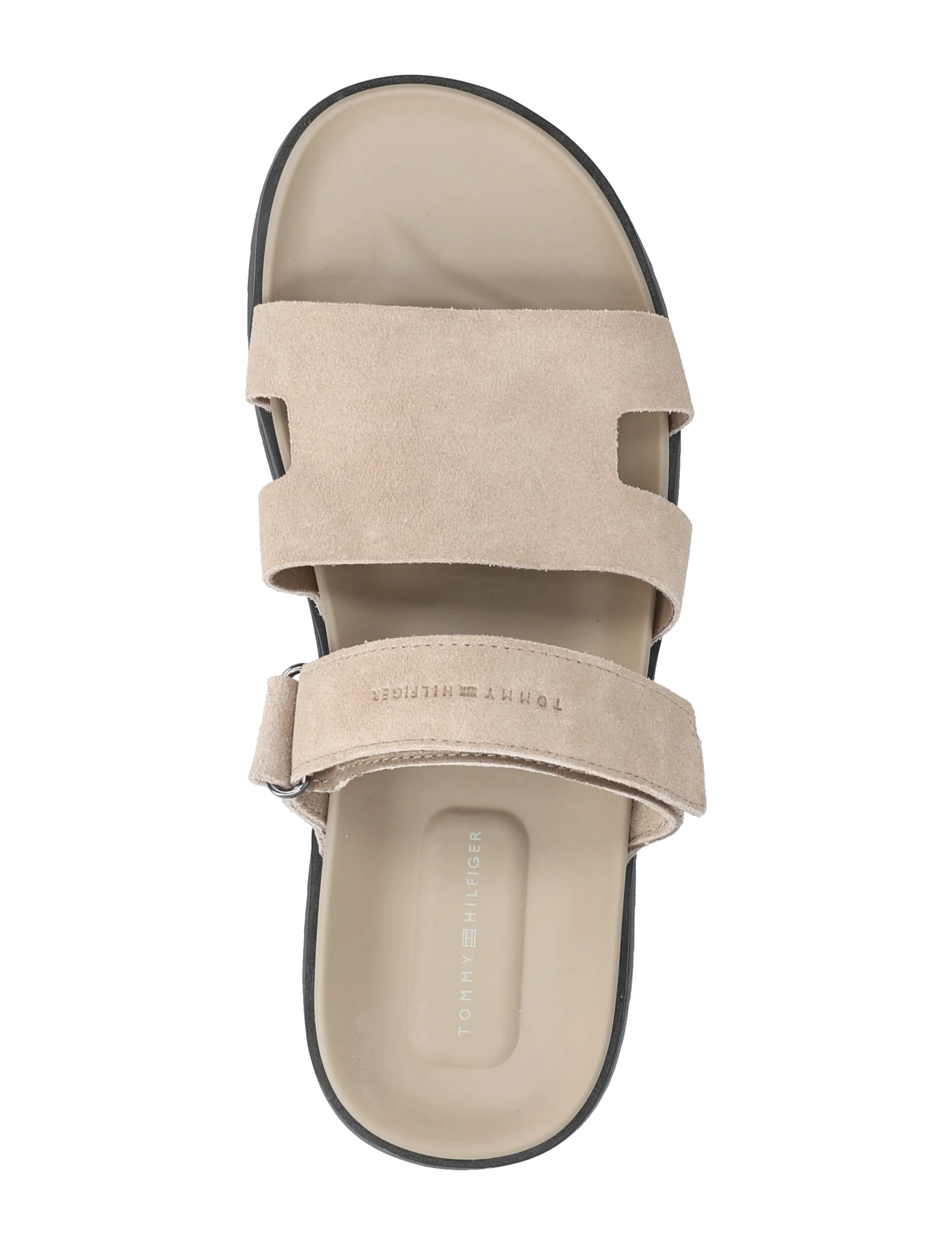 Tommy Hilfiger - ADJUSTABLE PREMIUM SUEDE SANDAL - osta olukorra järgi - coastal taupe - 3