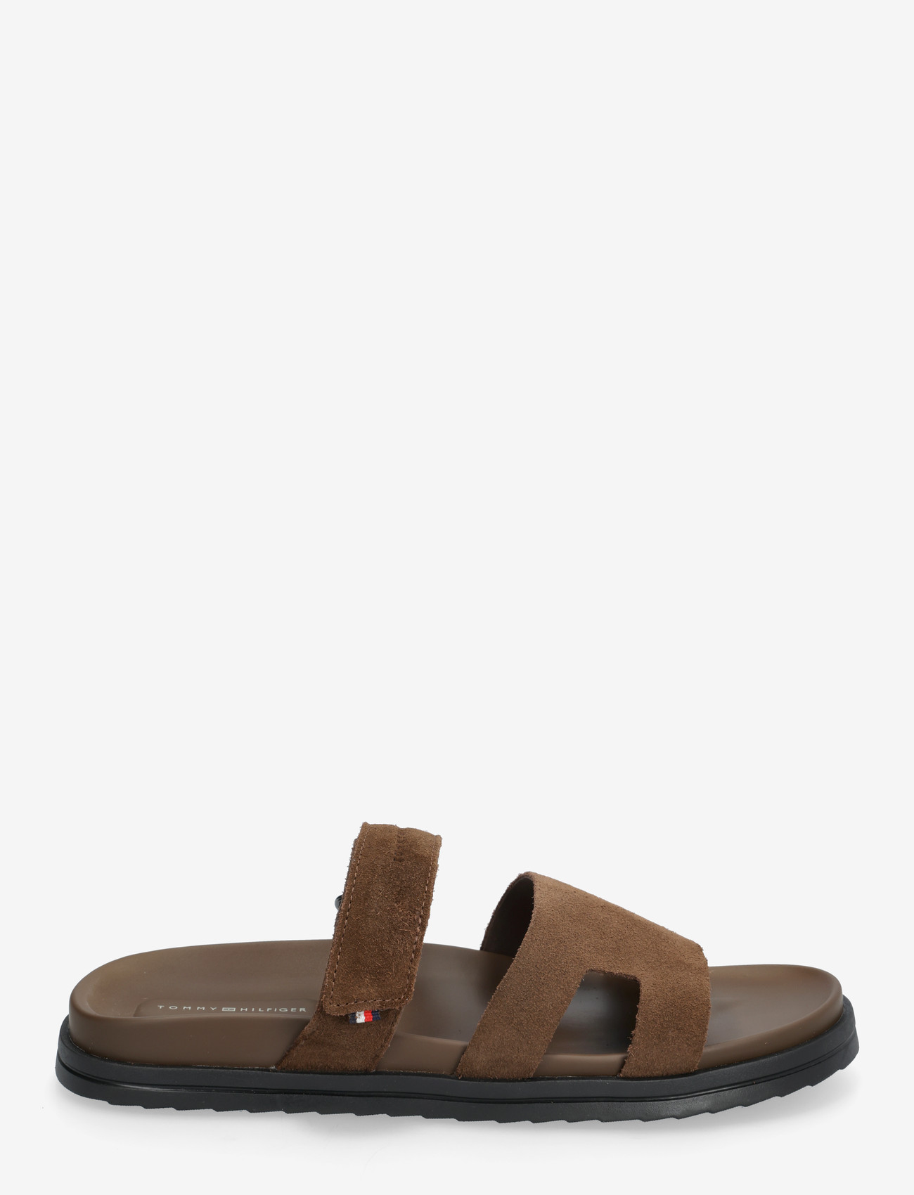 Tommy Hilfiger - ADJUSTABLE PREMIUM SUEDE SANDAL - shop efter anledning - legacy brown - 1