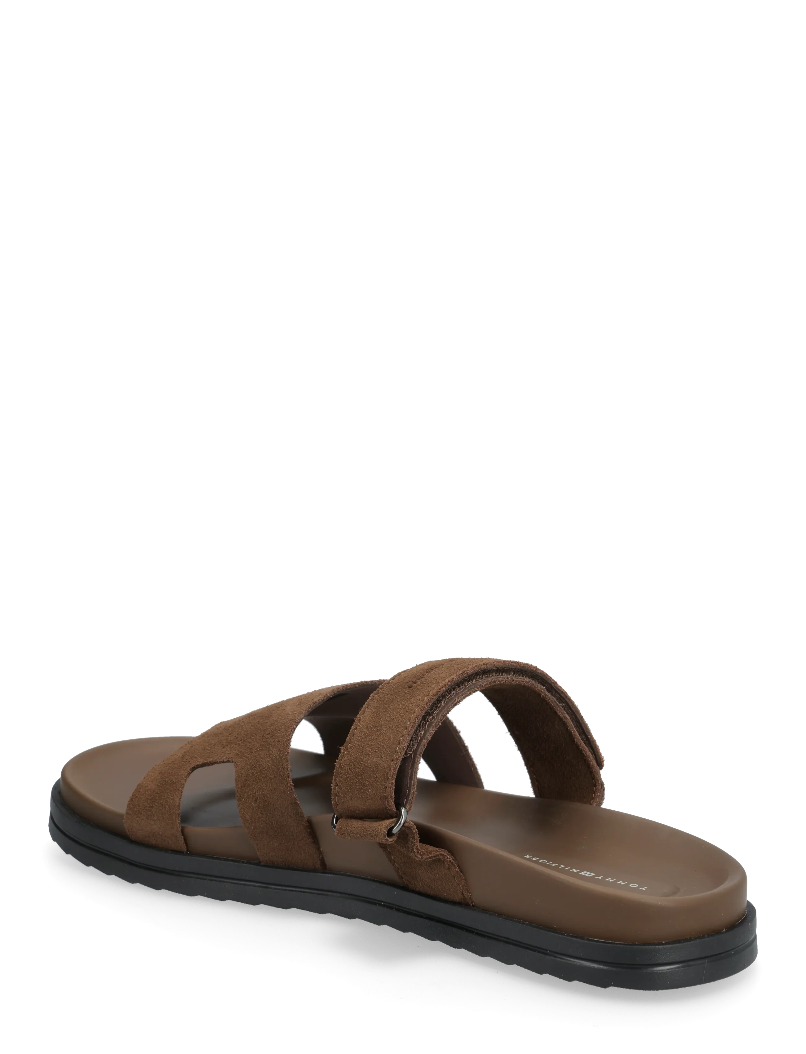 Tommy Hilfiger - ADJUSTABLE PREMIUM SUEDE SANDAL - prekės kiekvienai progai - legacy brown - 2