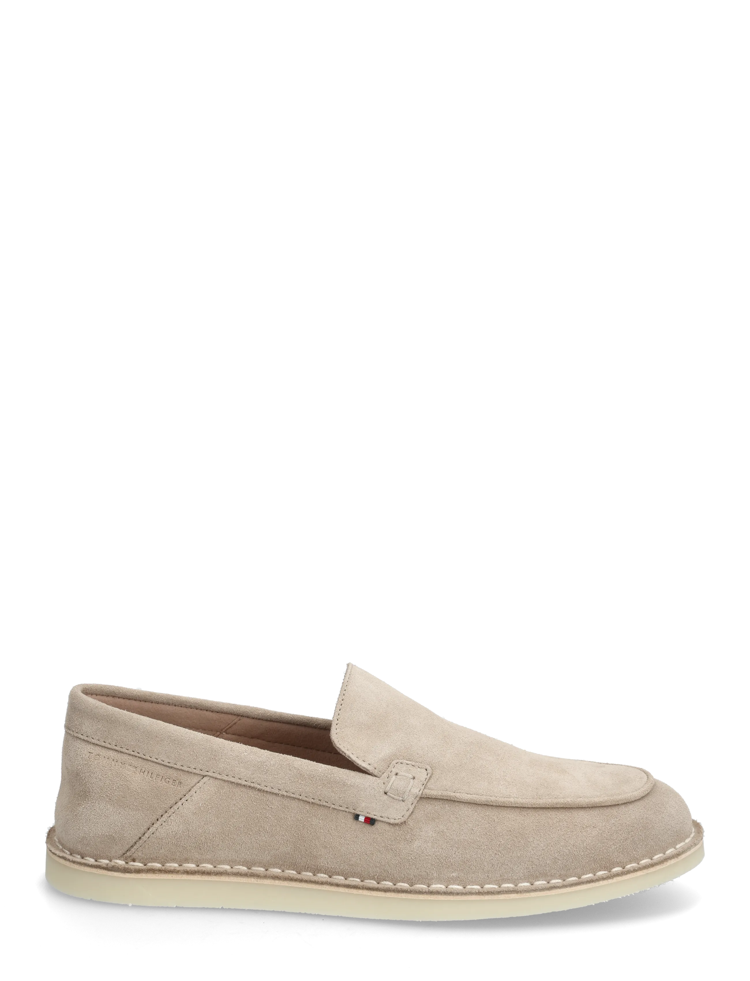 Tommy Hilfiger - HILFIGER STITCHDOWN SUEDE LOAFER - shop by occasion - coastal taupe - 1