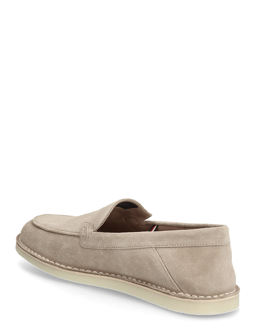 Tommy Hilfiger - HILFIGER STITCHDOWN SUEDE LOAFER - nach anlass kaufen - coastal taupe - 2