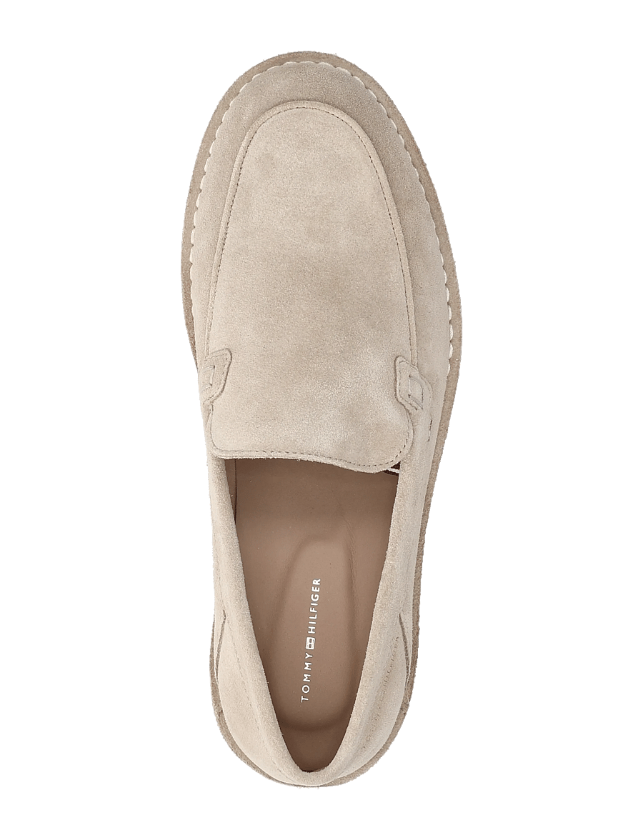Tommy Hilfiger - HILFIGER STITCHDOWN SUEDE LOAFER - nach anlass kaufen - coastal taupe - 3