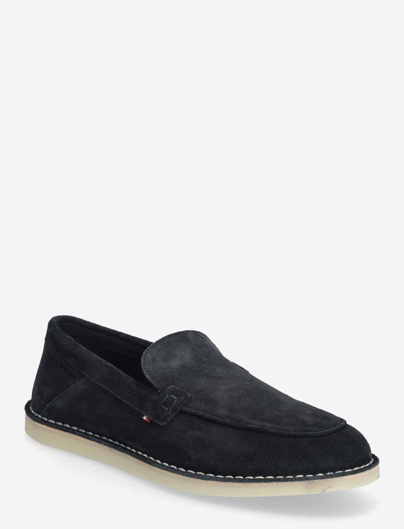 Tommy Hilfiger - HILFIGER STITCHDOWN SUEDE LOAFER - nach anlass kaufen - desert sky - 0