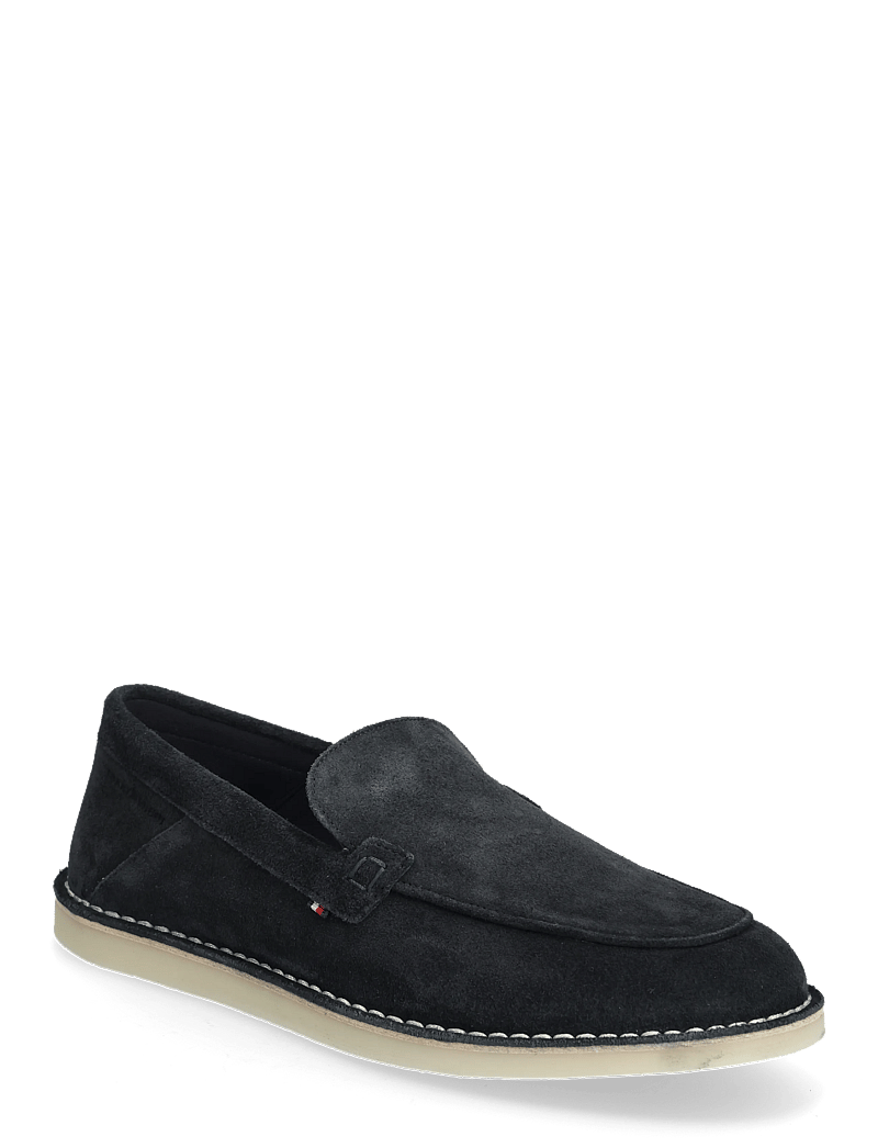 Tommy Hilfiger - HILFIGER STITCHDOWN SUEDE LOAFER - nach anlass kaufen - desert sky - 0