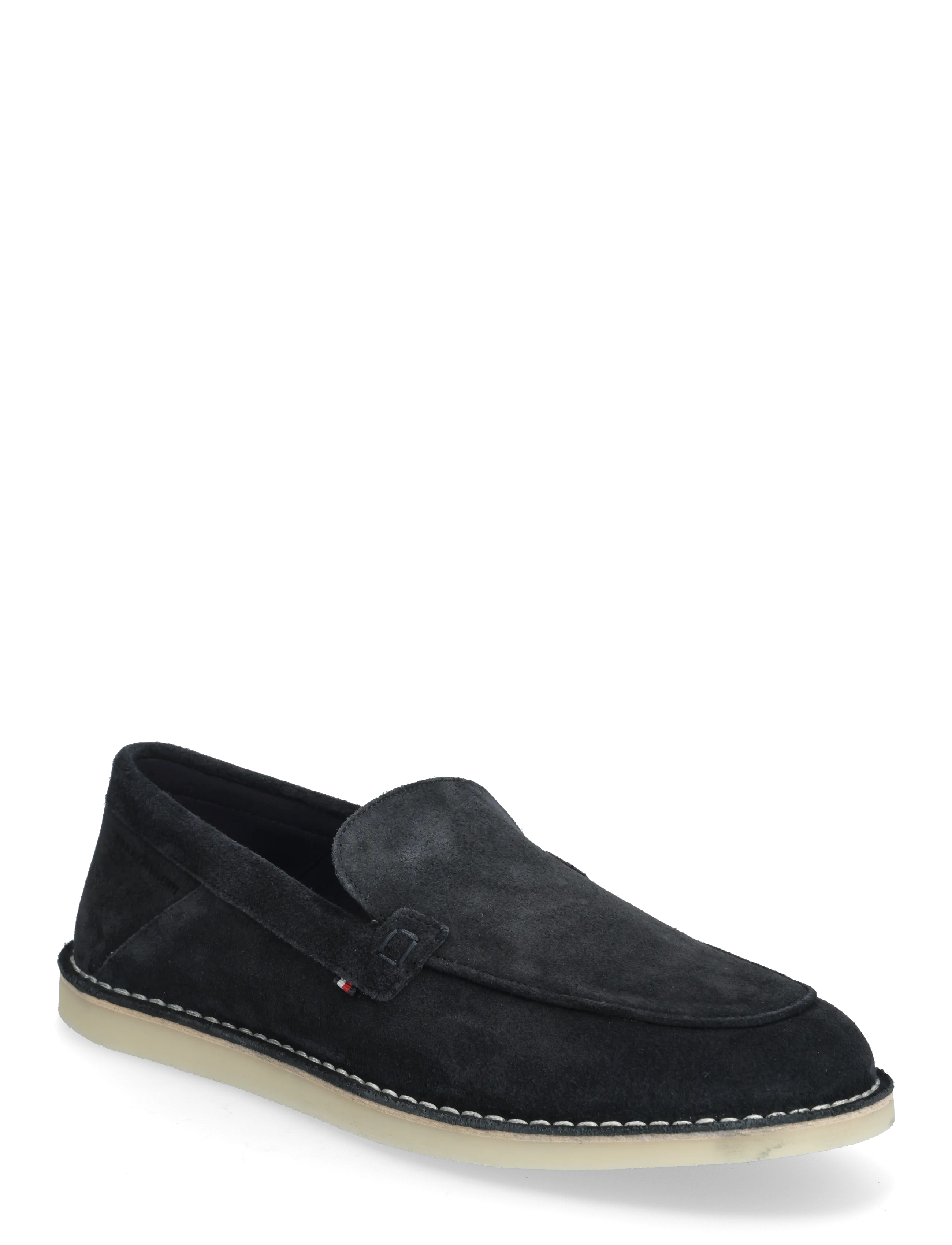 Tommy Hilfiger HILFIGER STITCHDOWN SUEDE LOAFER - Instappers - DESERT SKY / navy
