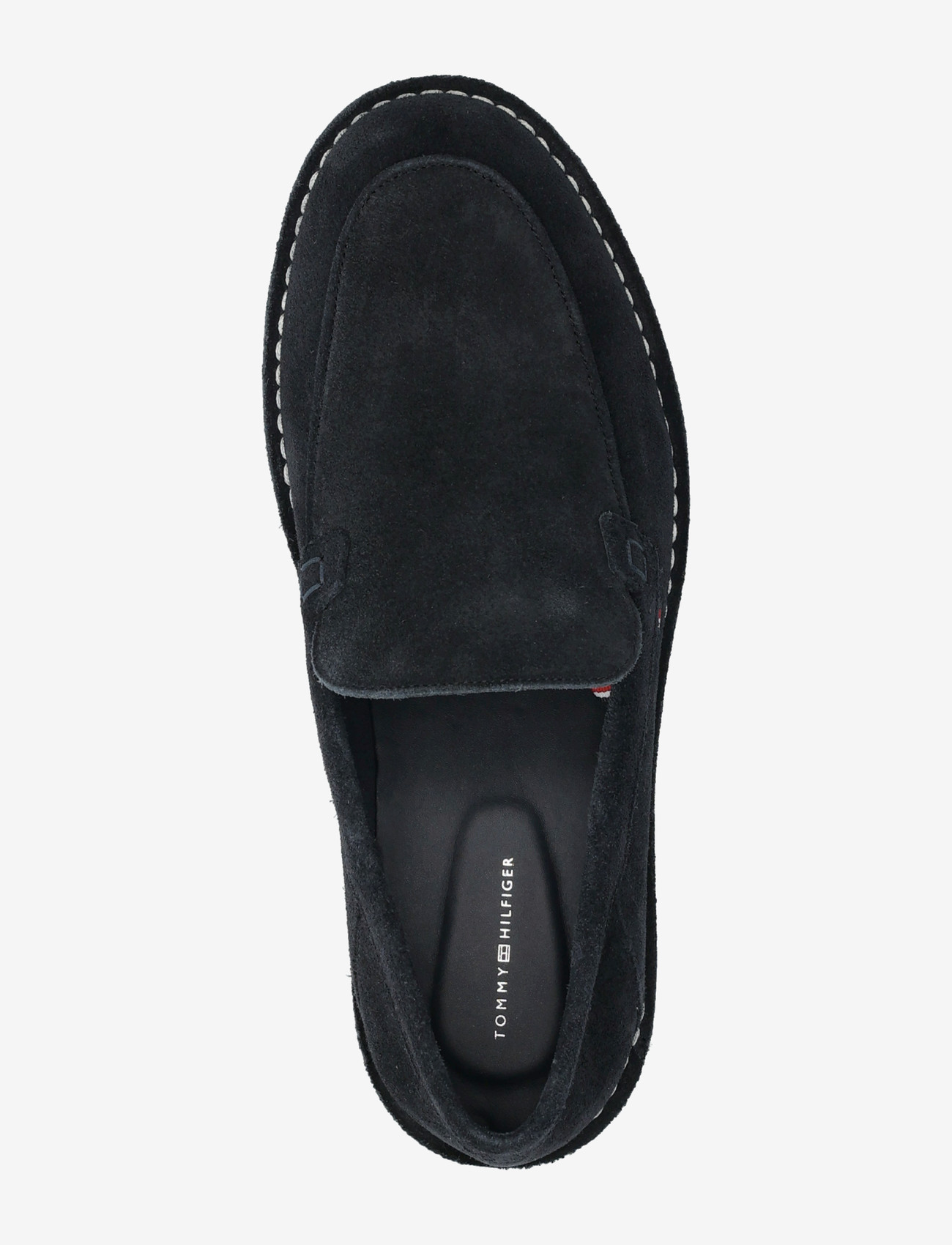 Tommy Hilfiger - HILFIGER STITCHDOWN SUEDE LOAFER - nach anlass kaufen - desert sky - 3
