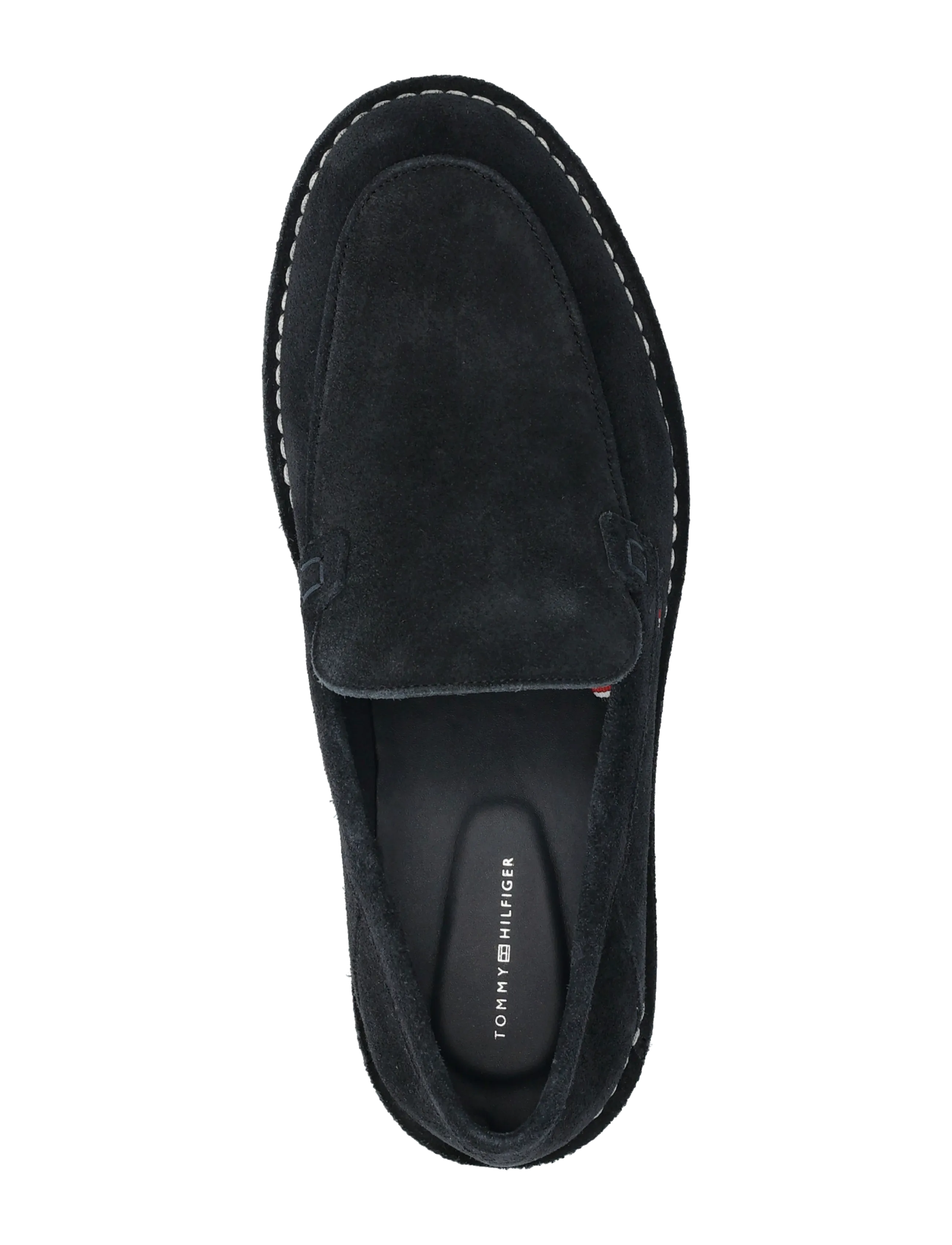 Tommy Hilfiger - HILFIGER STITCHDOWN SUEDE LOAFER - nach anlass kaufen - desert sky - 3