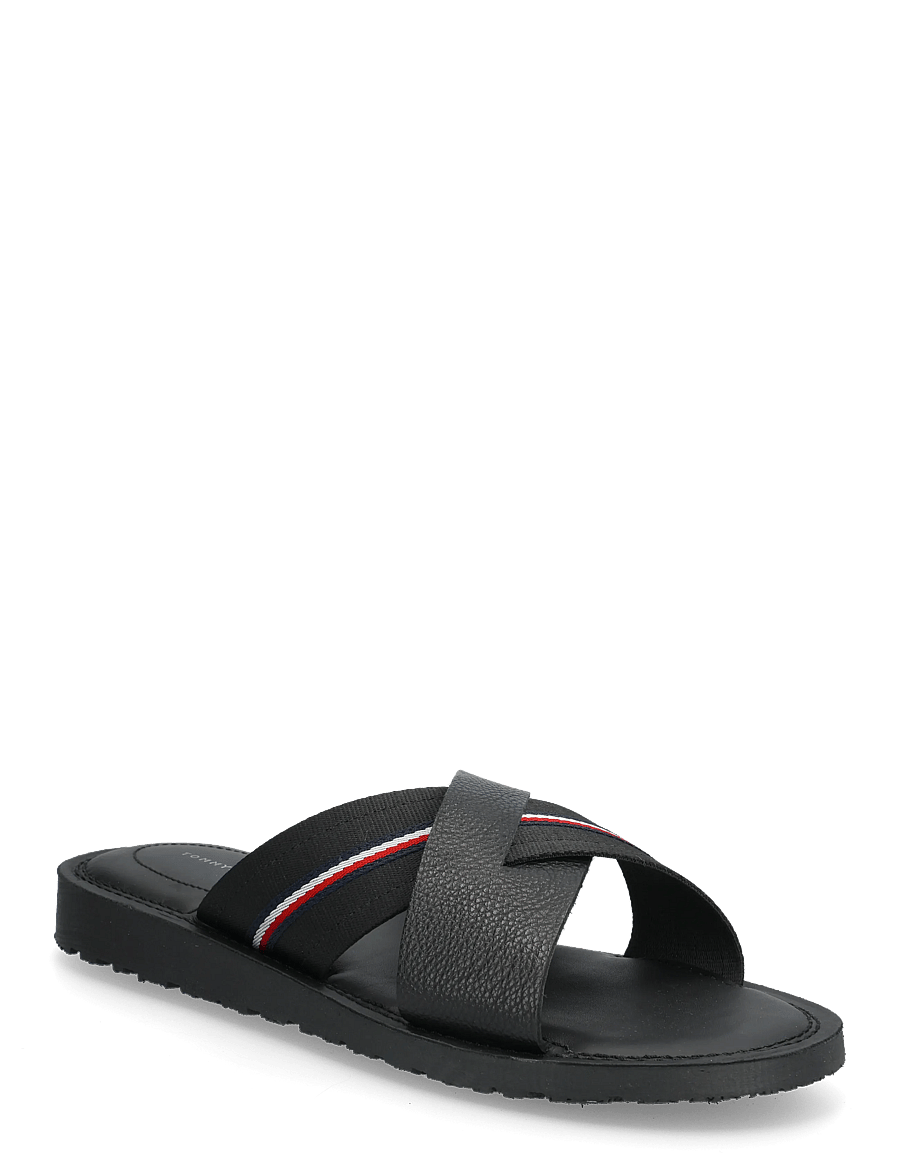 Tommy Hilfiger - CORE HILFIGER LTH CRISS C SANDAL - nach anlass kaufen - black - 0