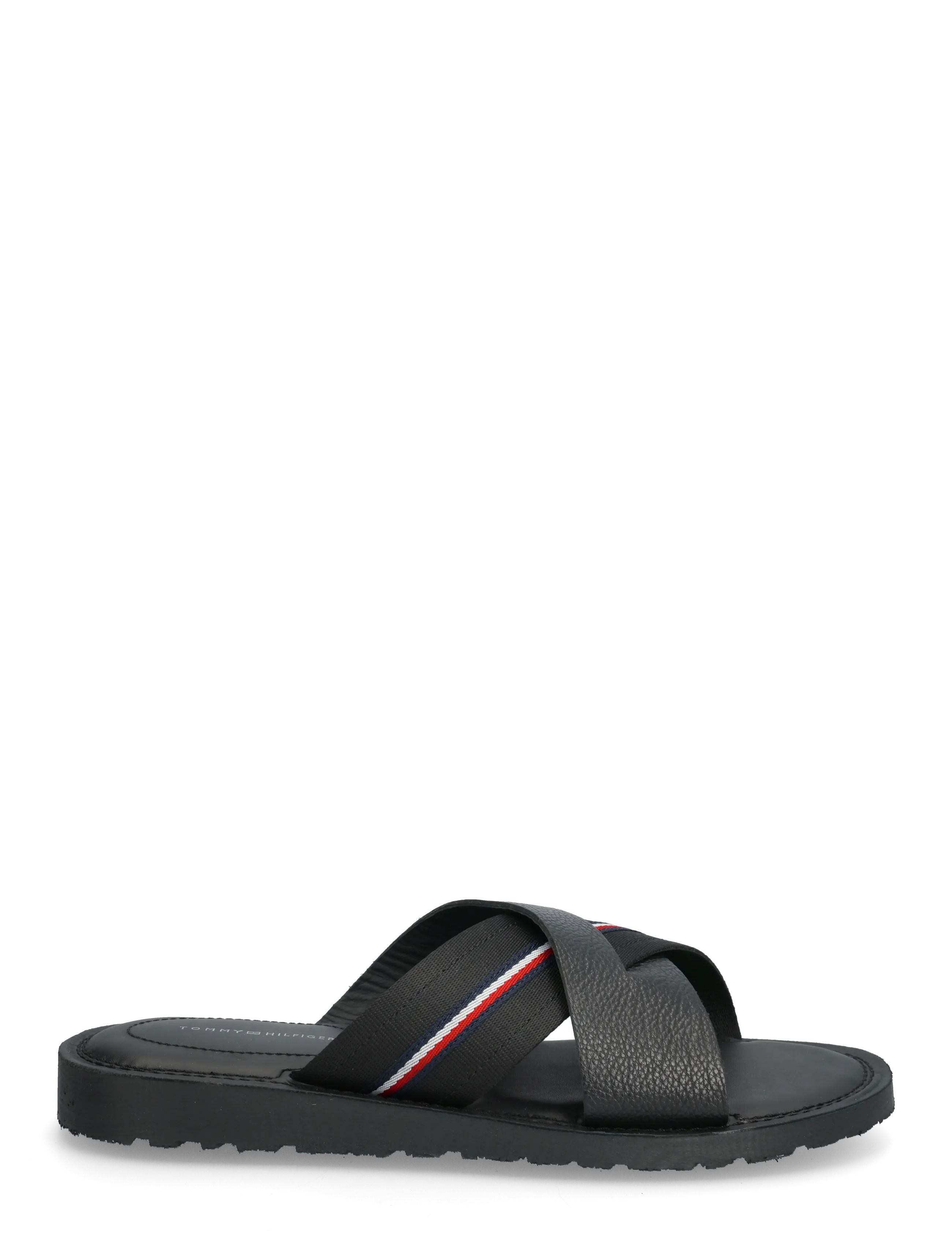 Tommy Hilfiger - CORE HILFIGER LTH CRISS C SANDAL - shop efter anledning - black - 1