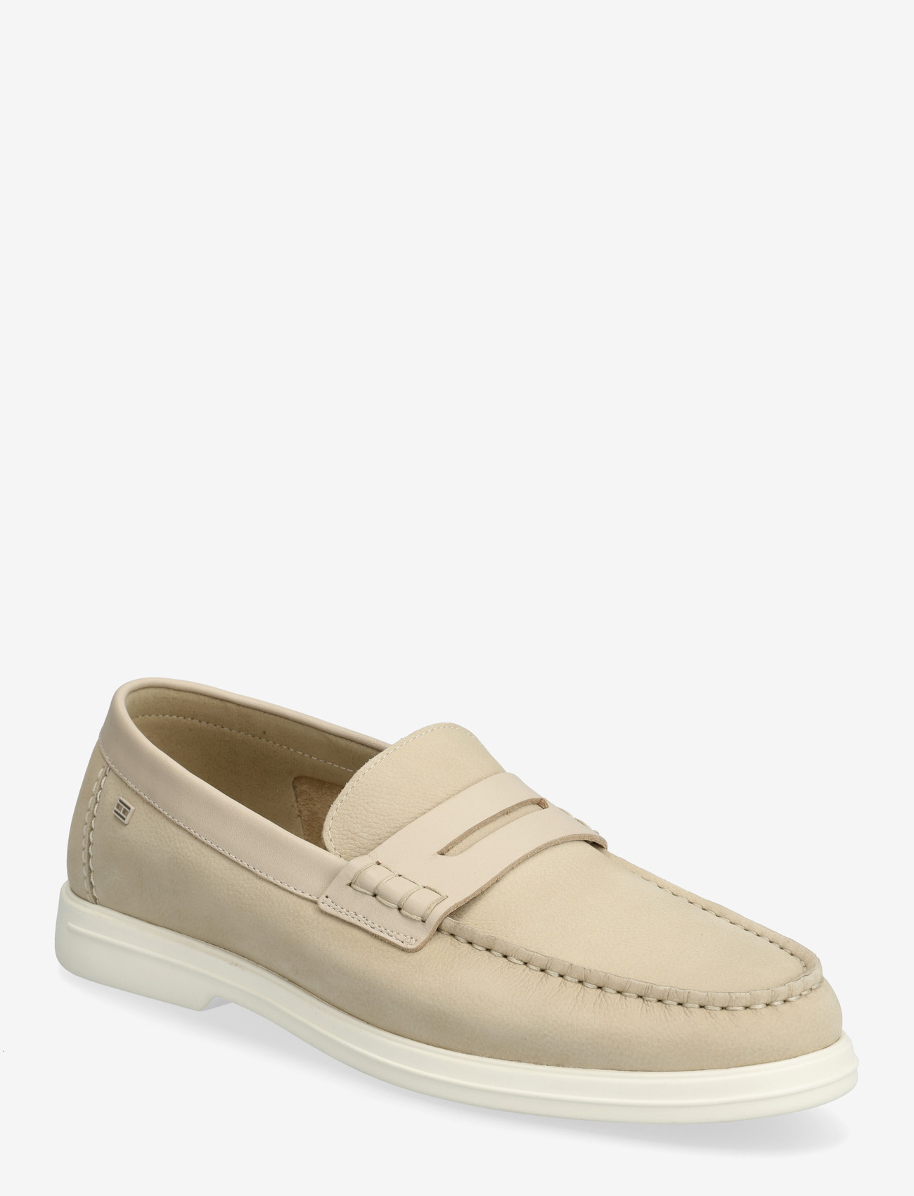 Tommy Hilfiger - HILFIGER MIX NUBUCK LOAFER - osta olukorra järgi - classic beige - 0